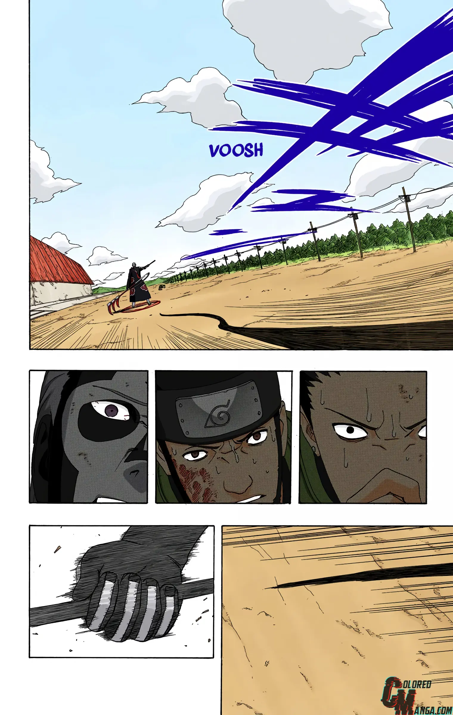 Naruto Colored Manga Online, chapter 324, page 8