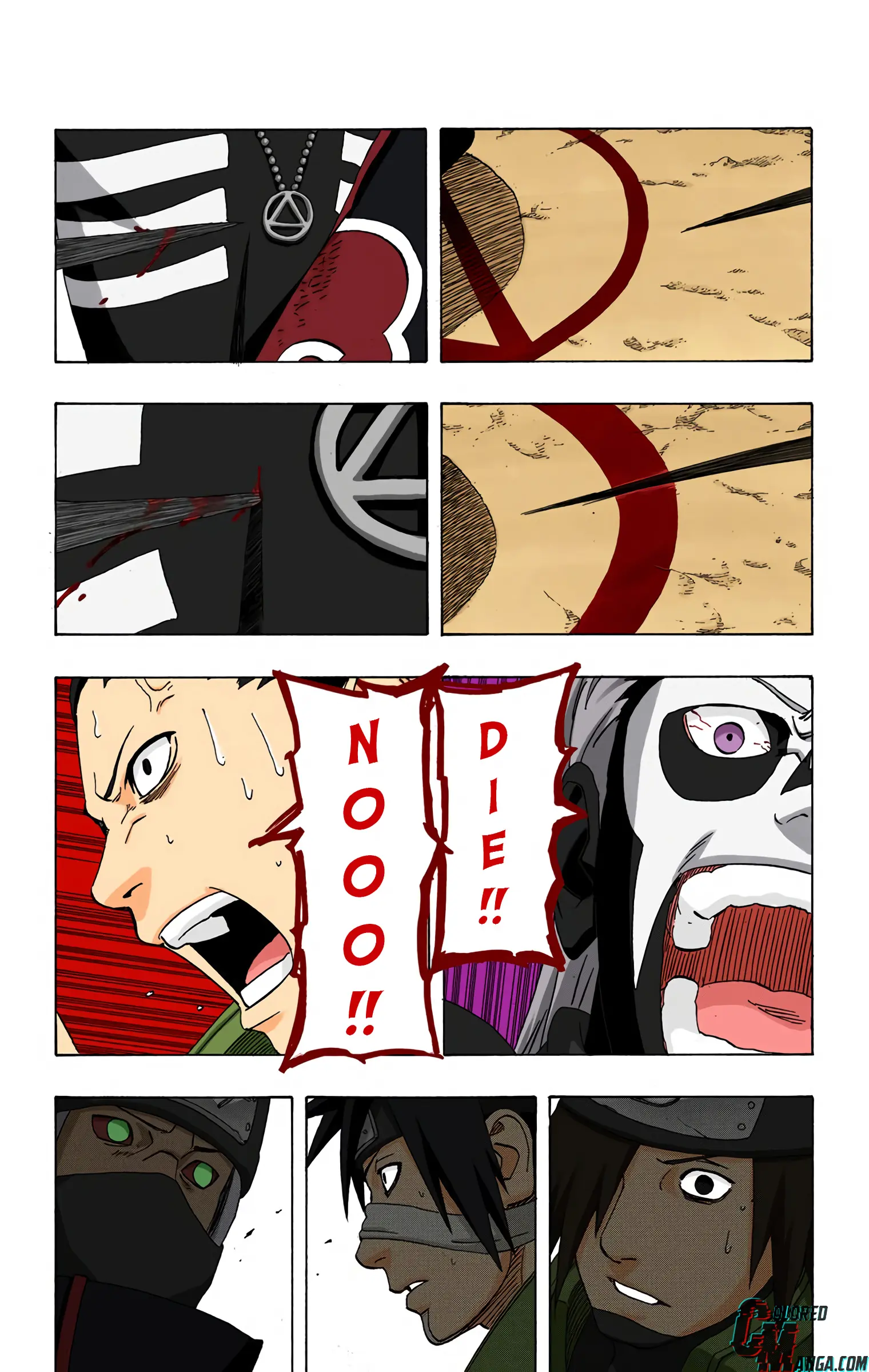 Naruto Colored Manga Online, chapter 324, page 9