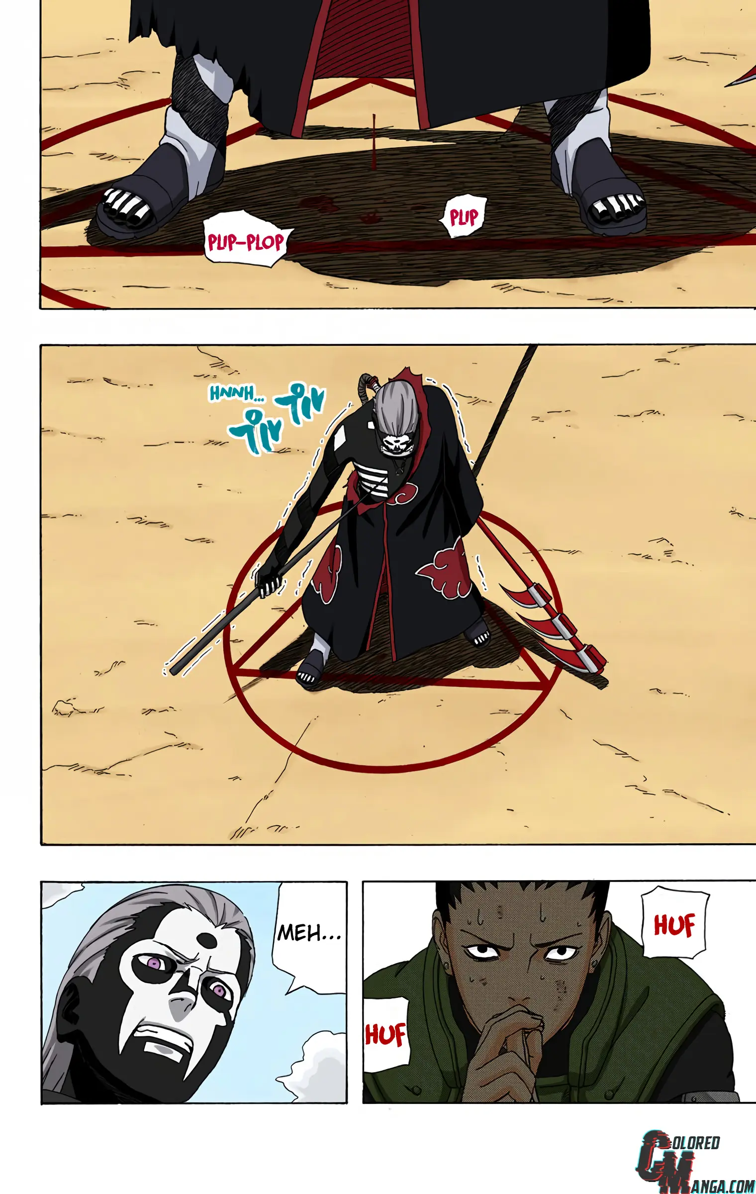 Naruto Colored Manga Online, chapter 324, page 10