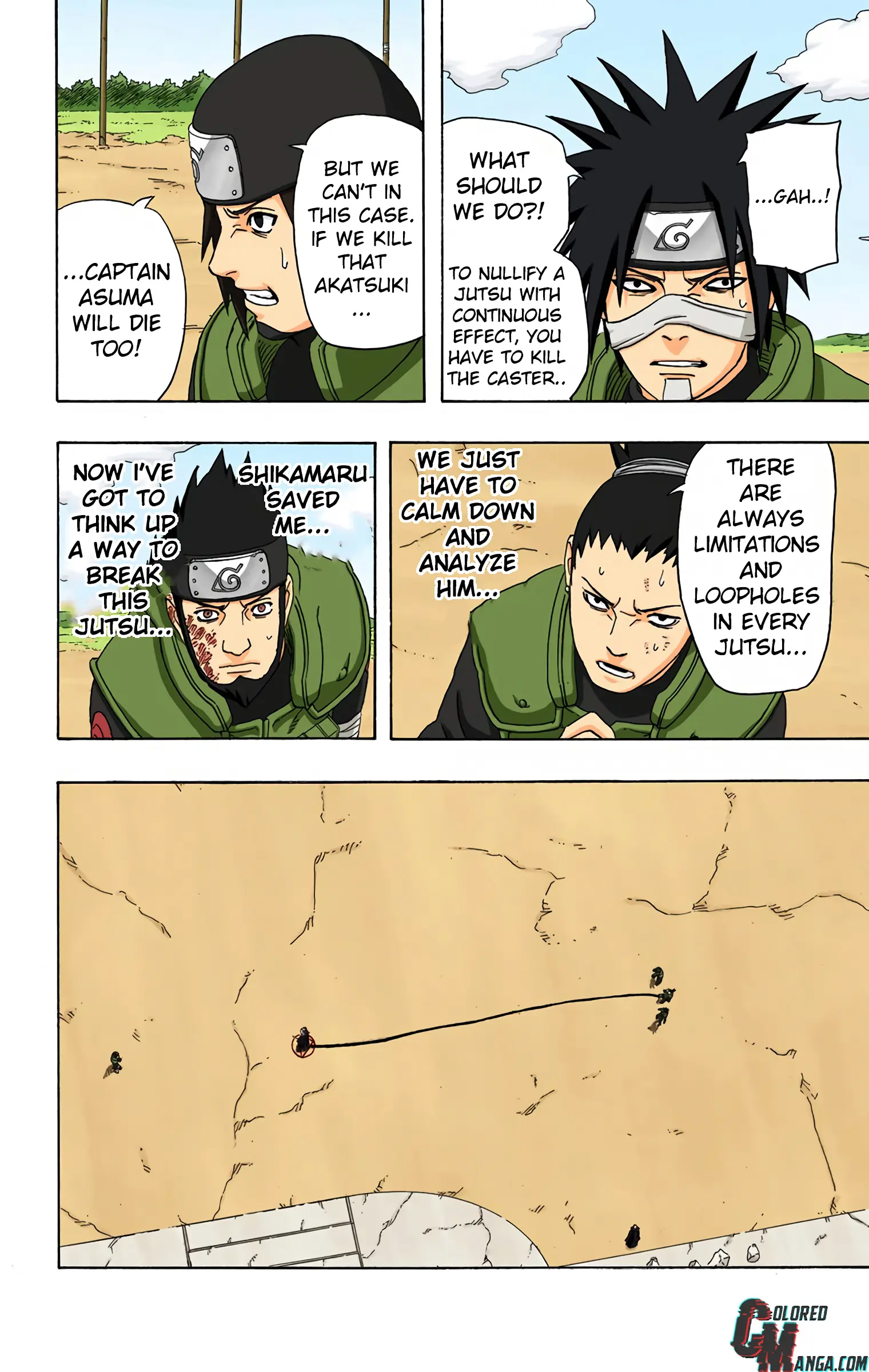 Naruto Colored Manga Online, chapter 324, page 12