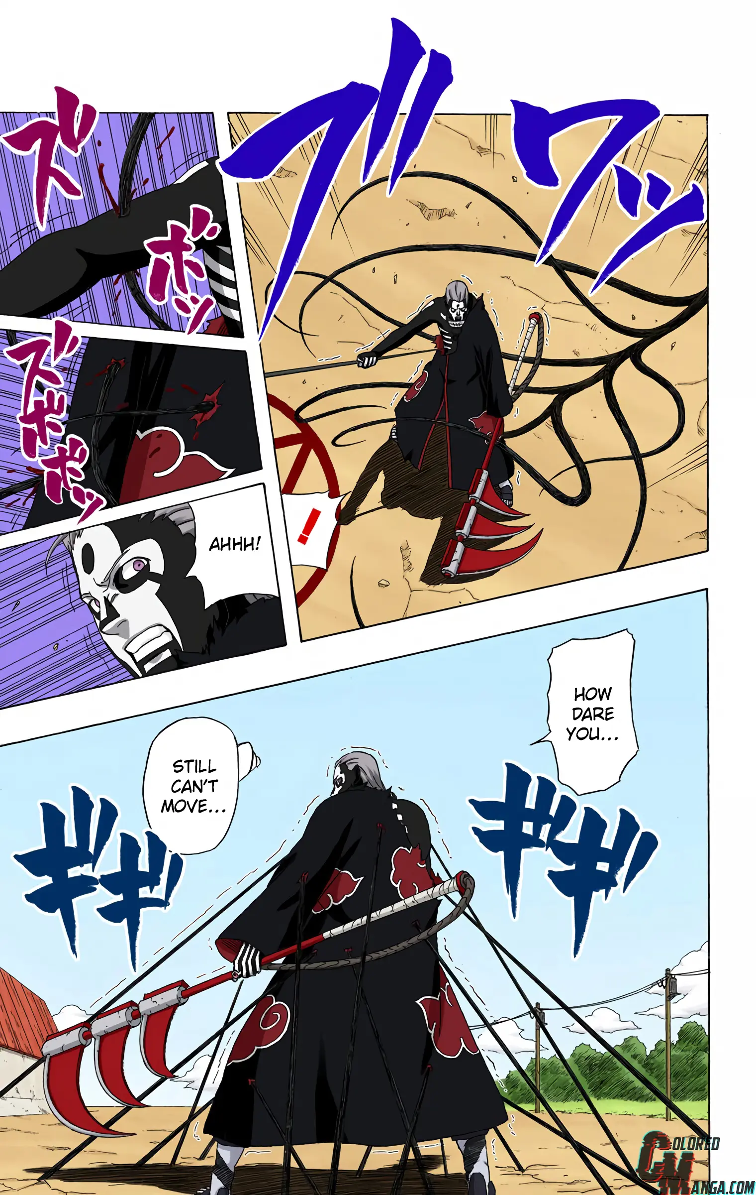 Naruto Colored Manga Online, chapter 325, page 9