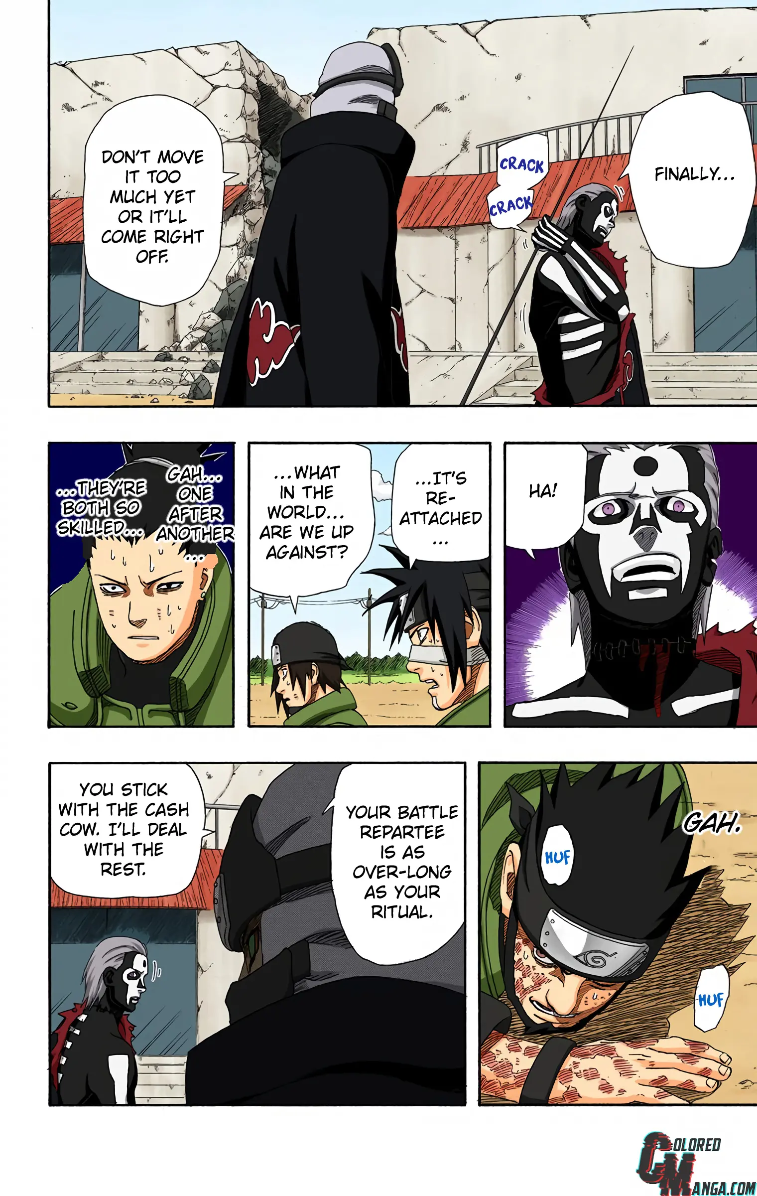 Naruto Colored Manga Online, chapter 326, page 6