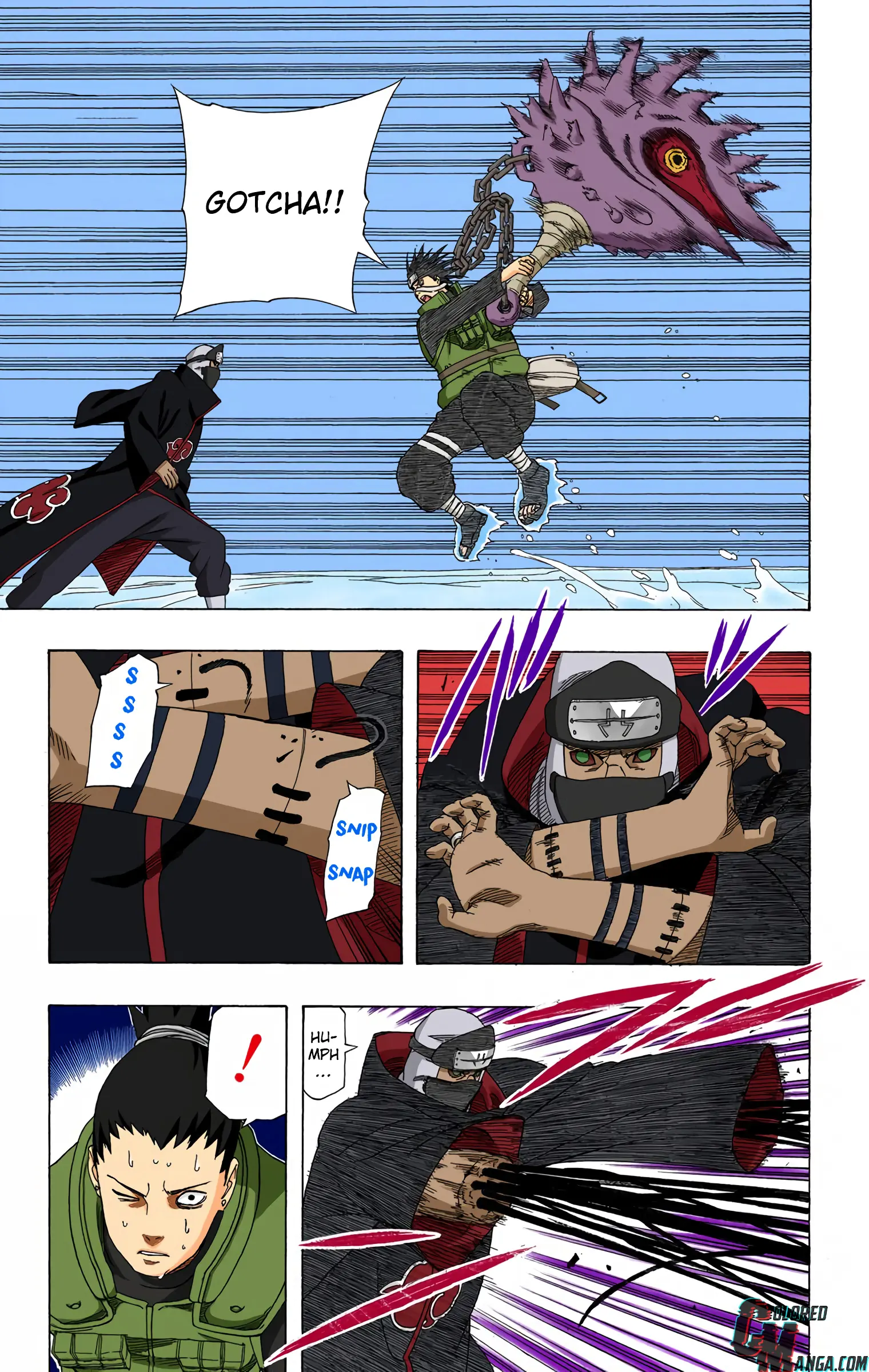 Naruto Colored Manga Online, chapter 326, page 9