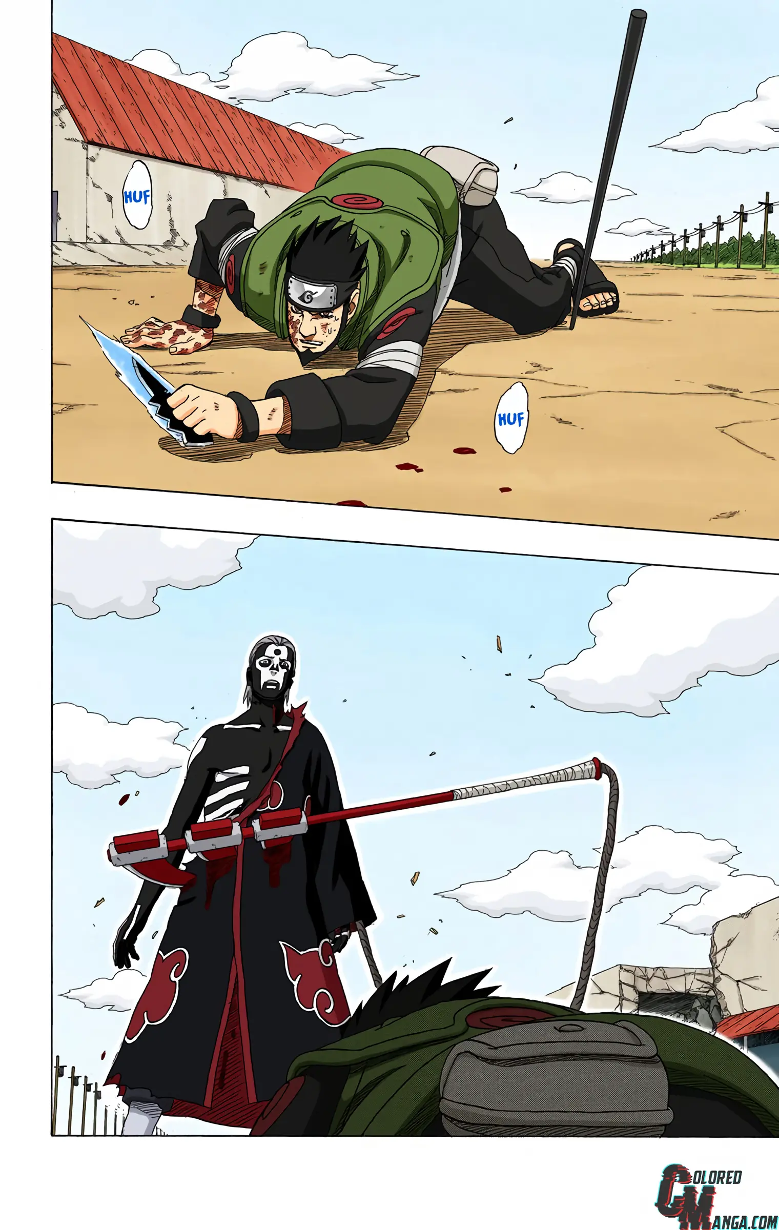 Naruto Colored Manga Online, chapter 326, page 12
