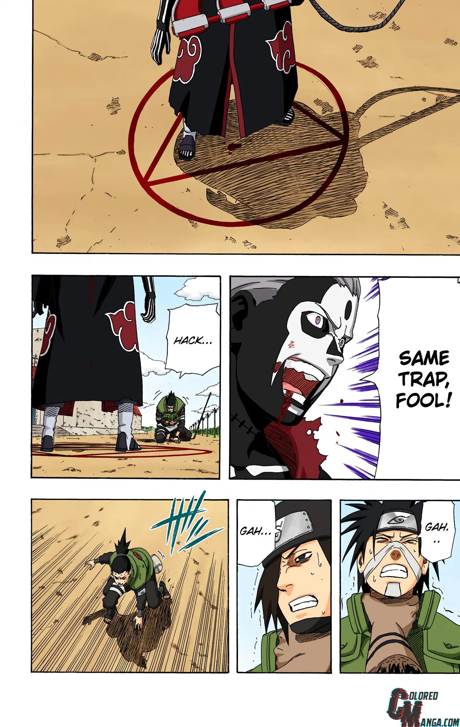 Naruto Colored Manga Online, chapter 326, page 14