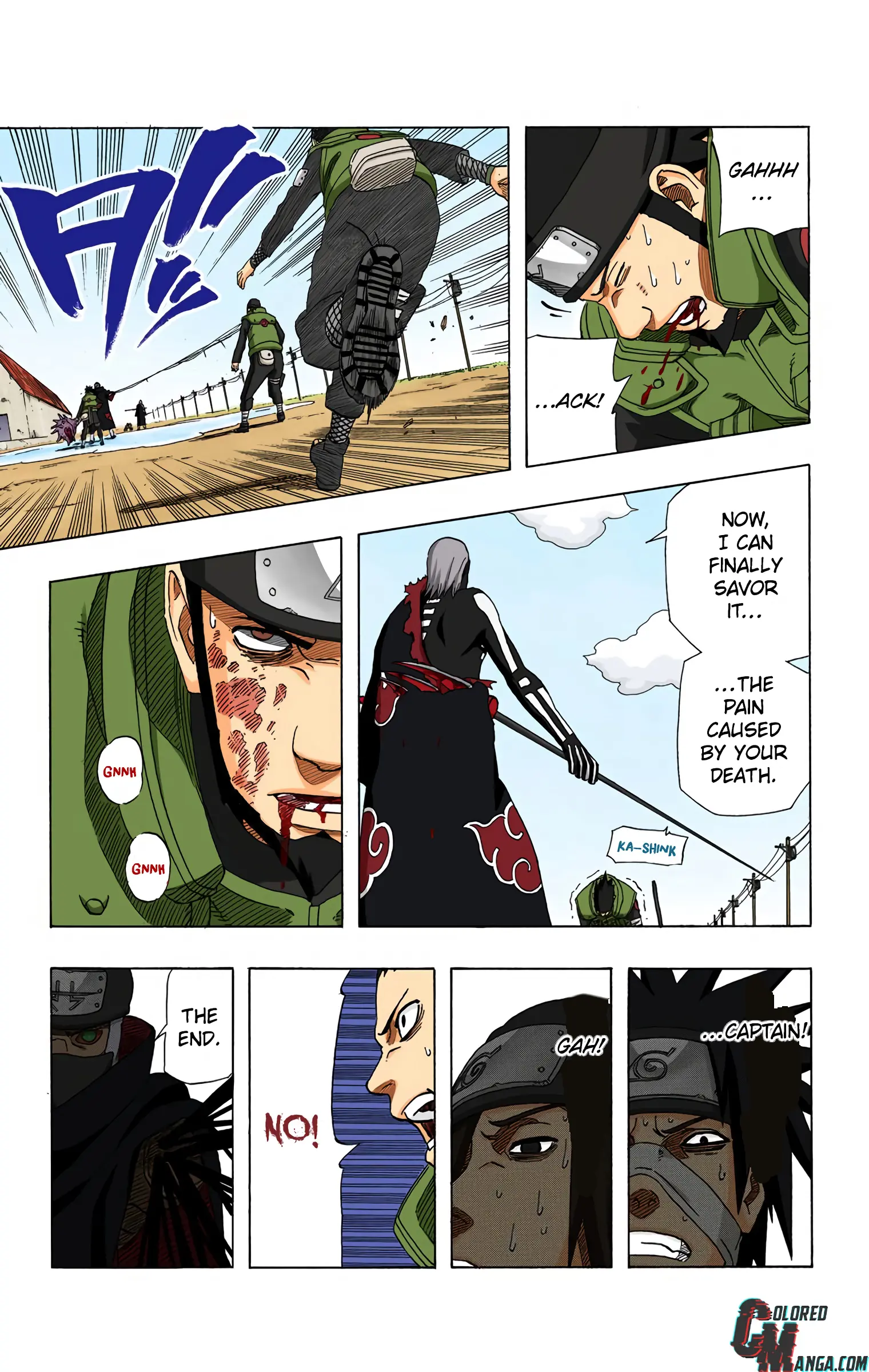 Naruto Colored Manga Online, chapter 326, page 15