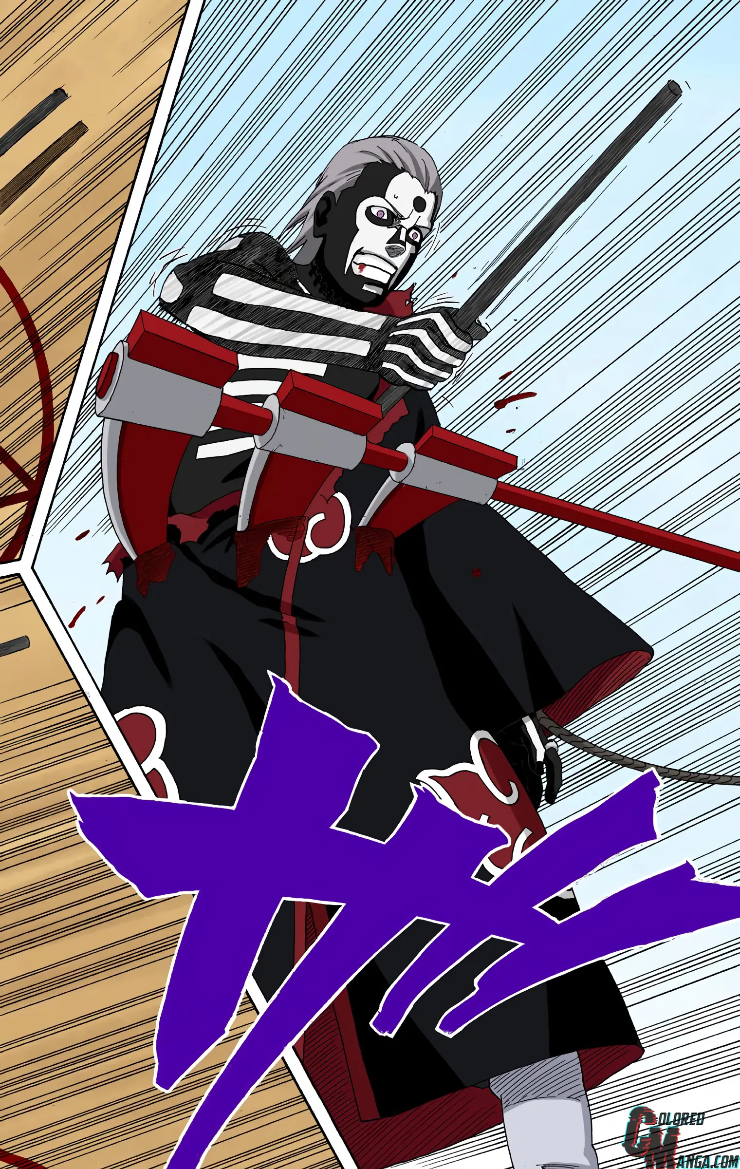 Naruto Colored Manga Online, chapter 326, page 16