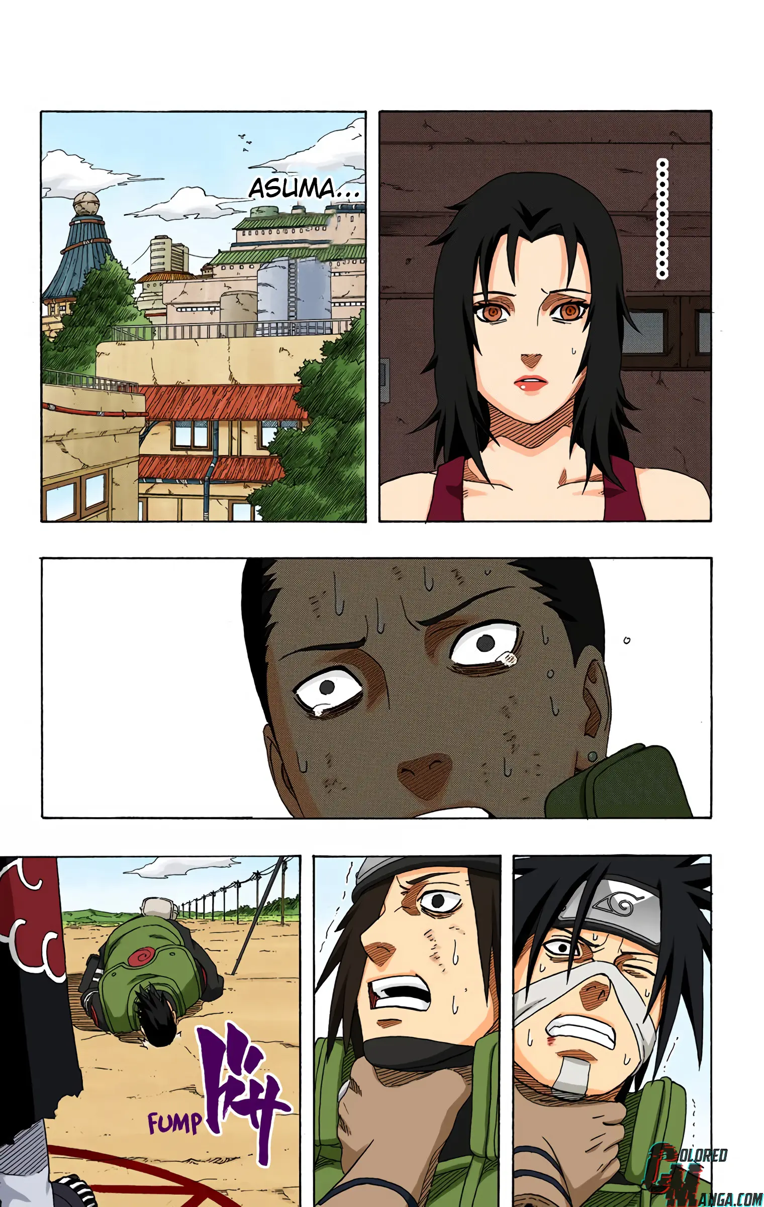 Naruto Colored Manga Online, chapter 327, page 3