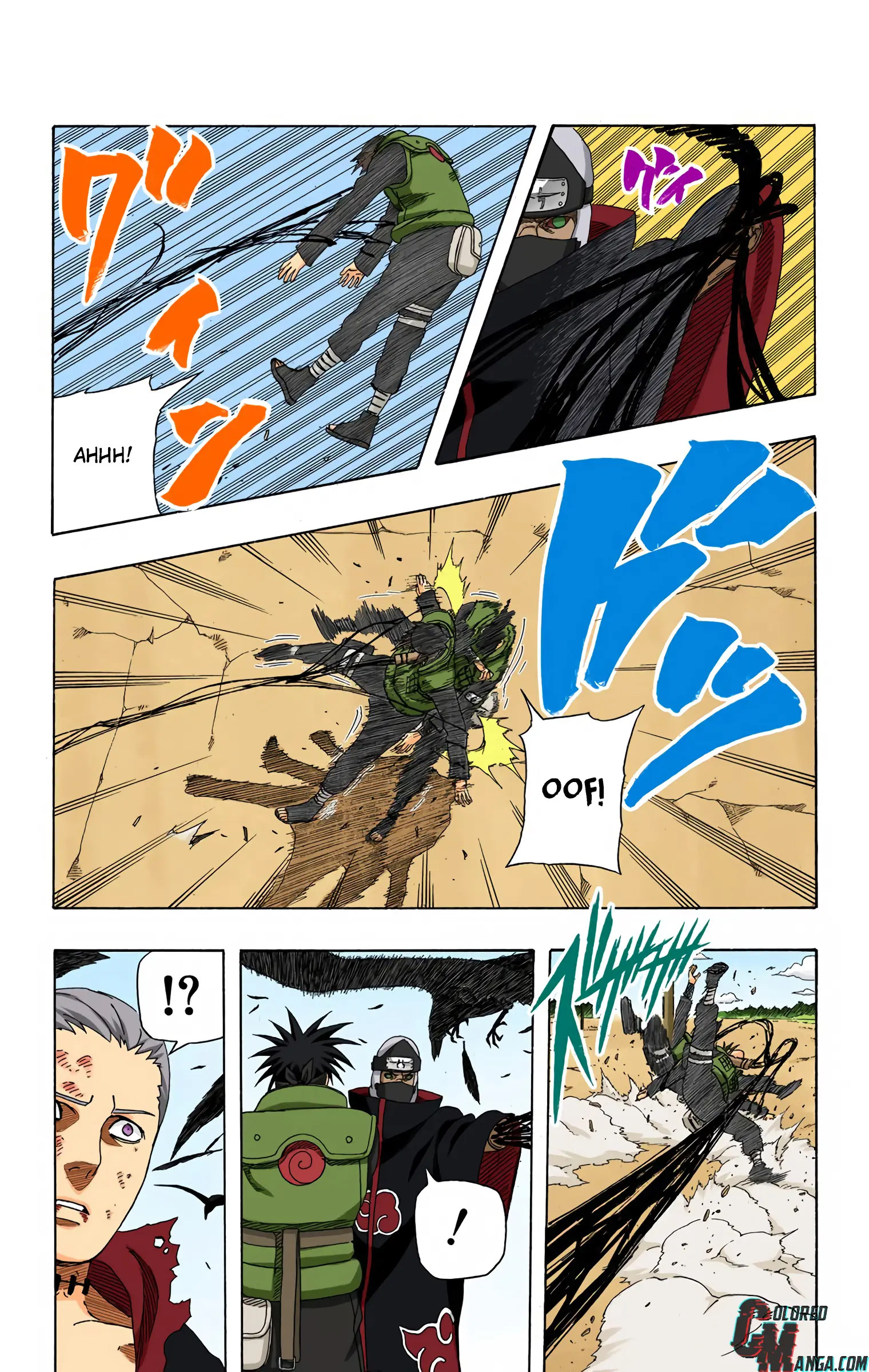 Naruto Colored Manga Online, chapter 327, page 7