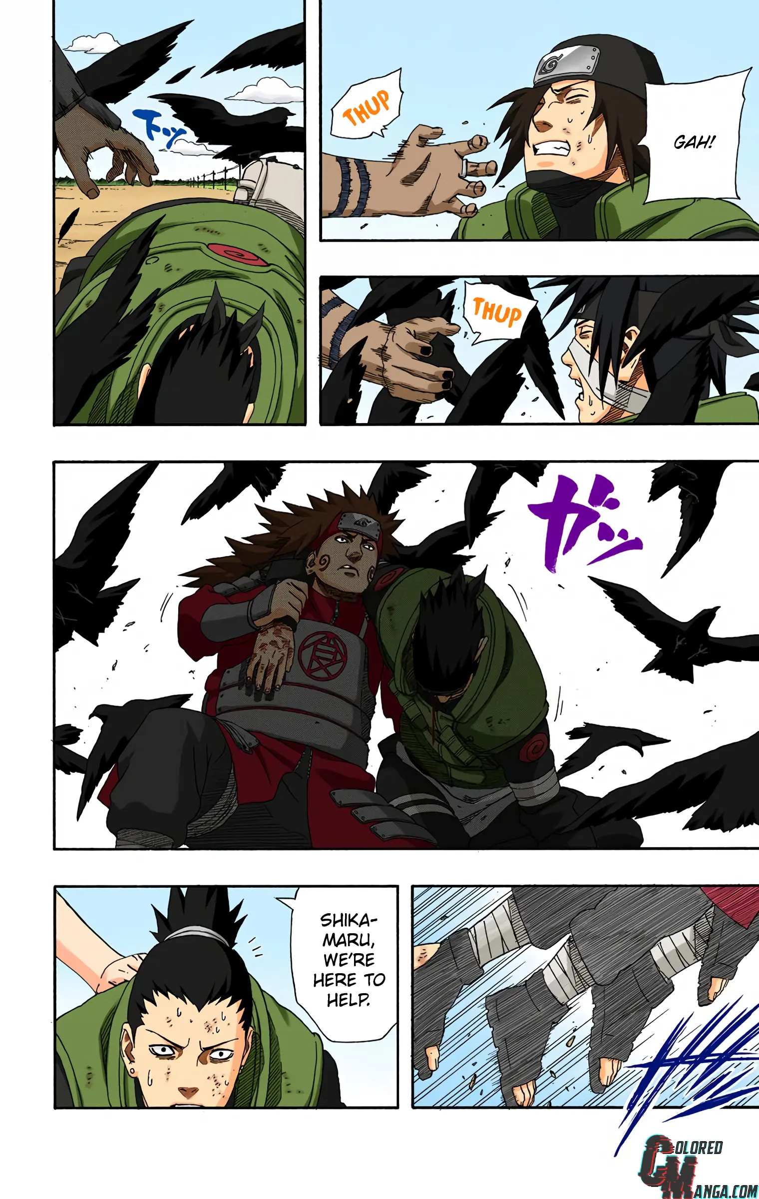 Naruto Colored Manga Online, chapter 327, page 10