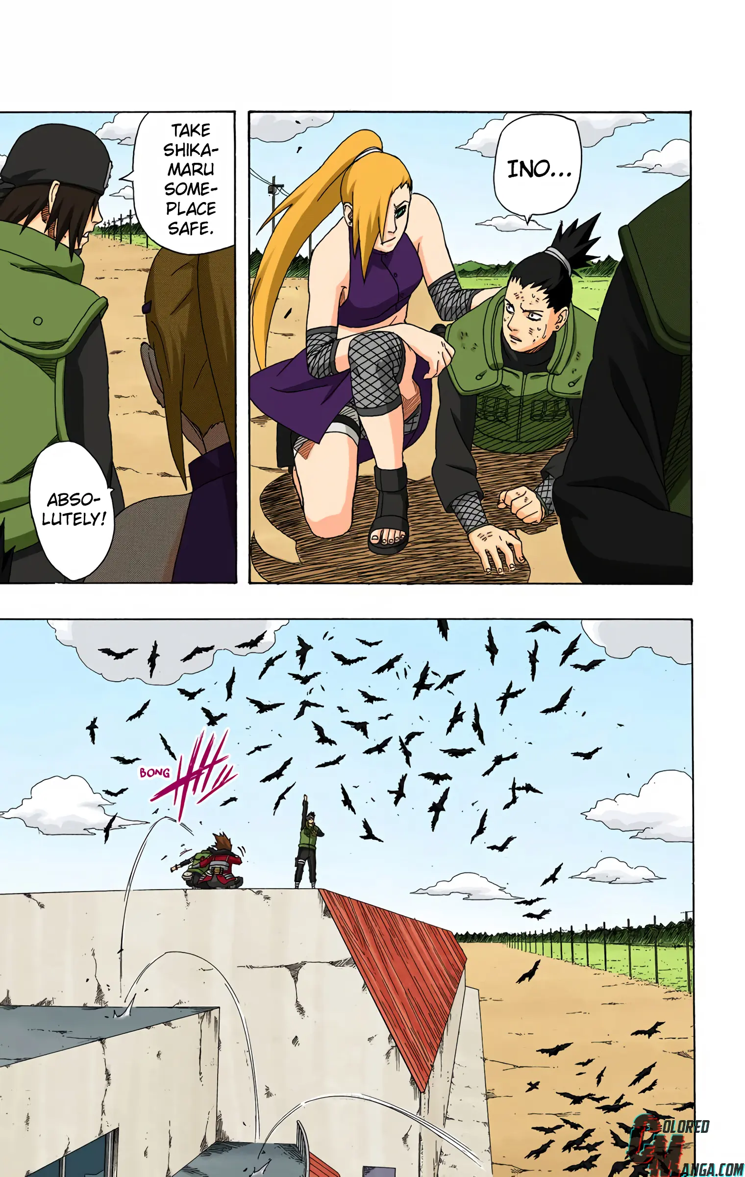 Naruto Colored Manga Online, chapter 327, page 11