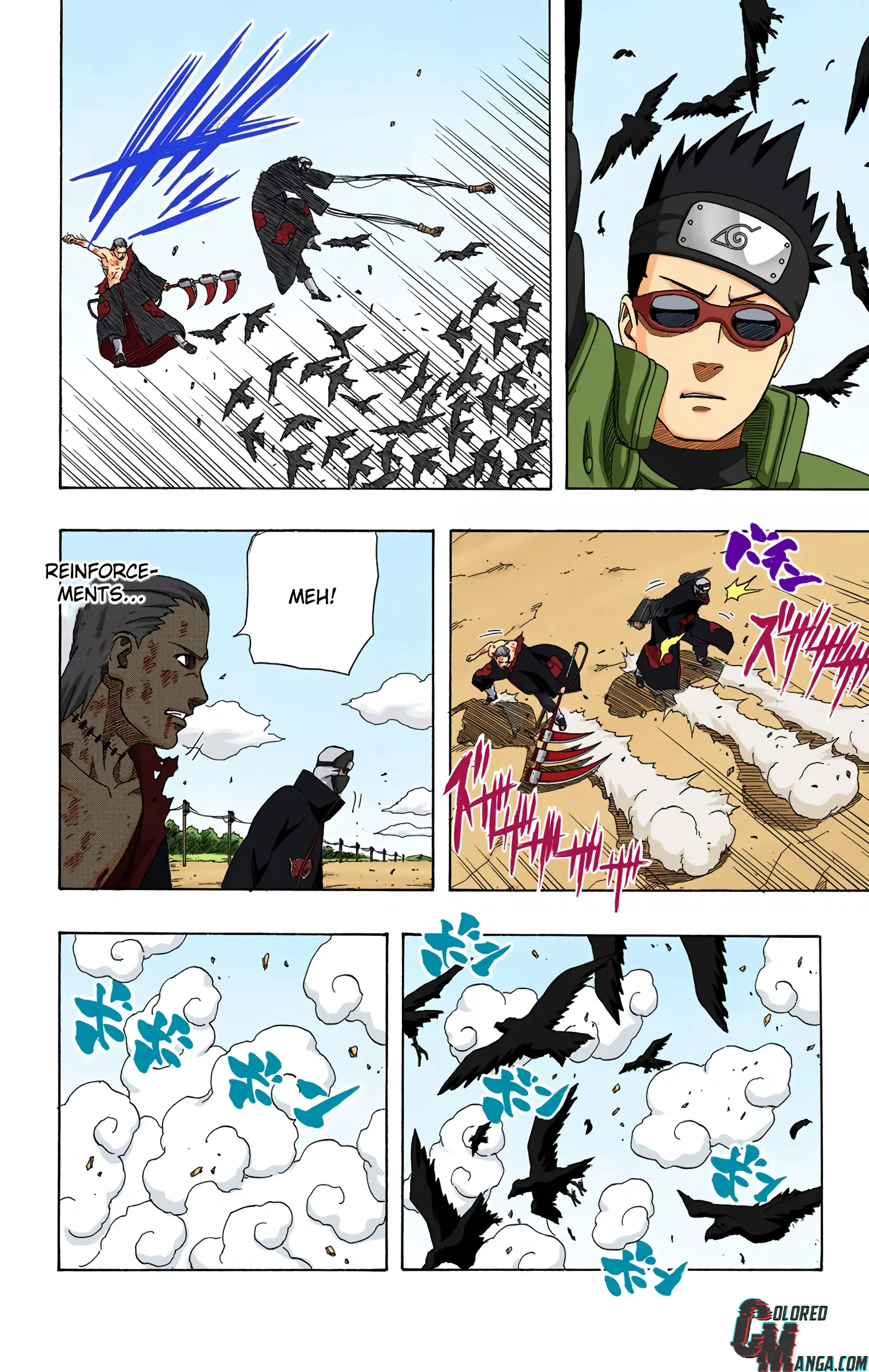 Naruto Colored Manga Online, chapter 327, page 12