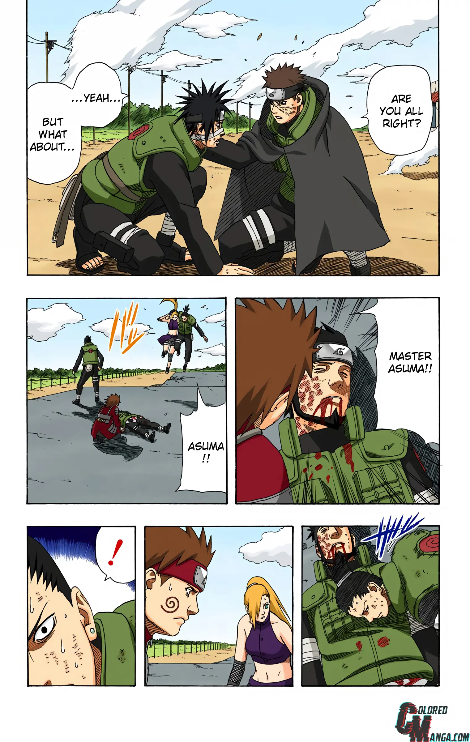 Naruto Colored Manga Online, chapter 327, page 13