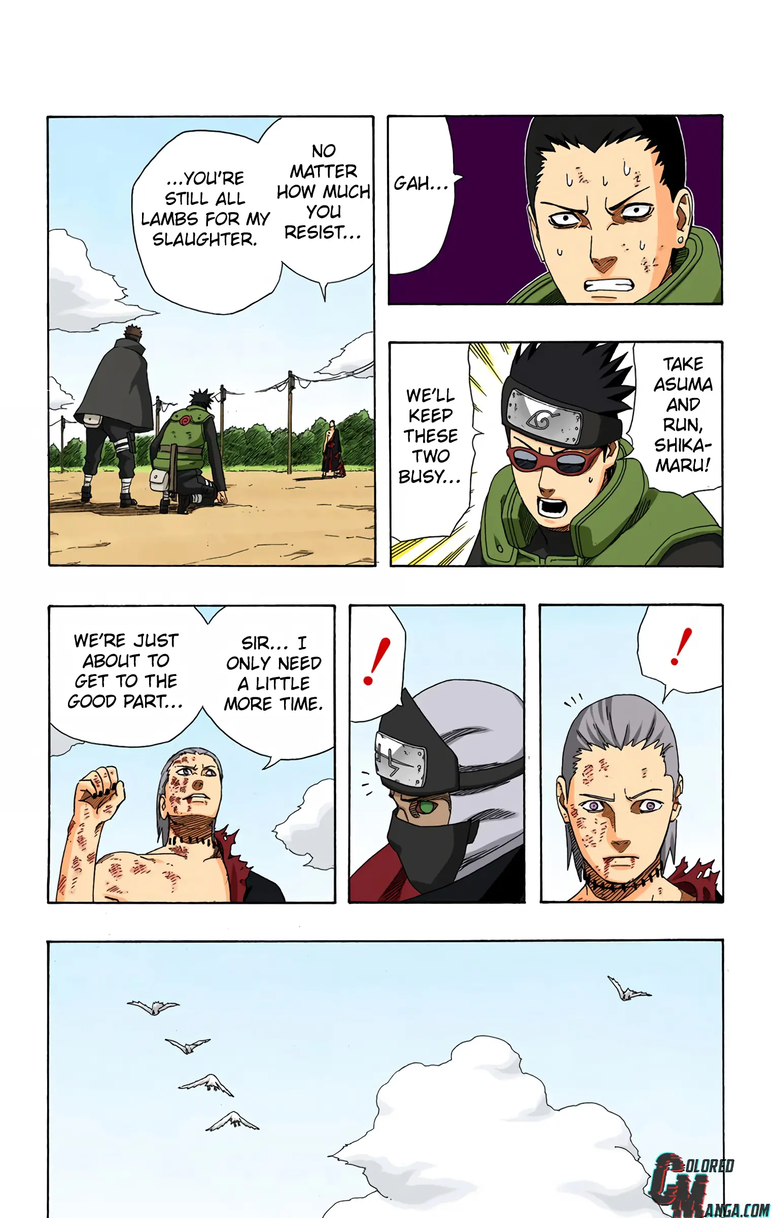 Naruto Colored Manga Online, chapter 327, page 15