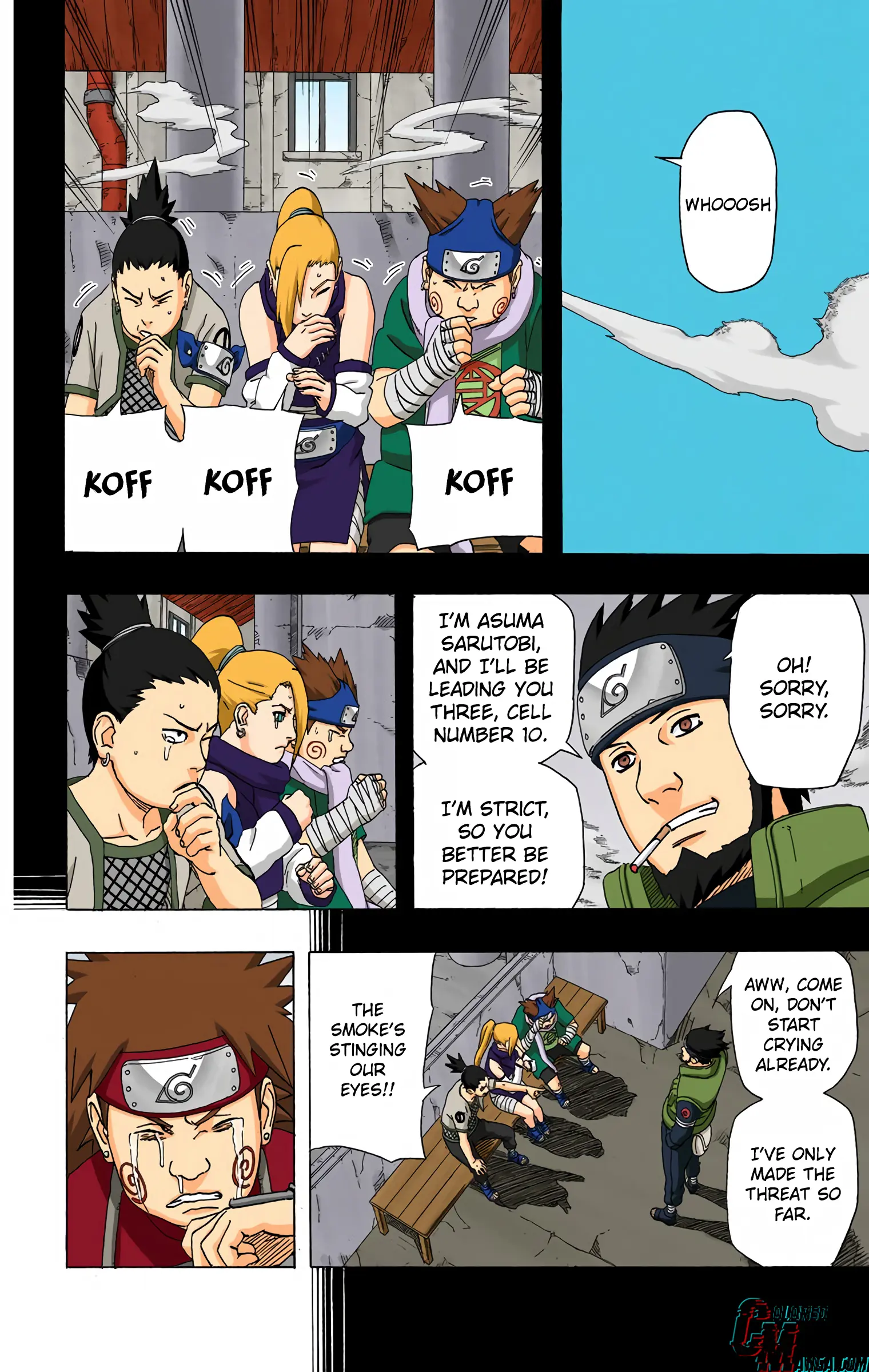 Naruto Colored Manga Online, chapter 328, page 10