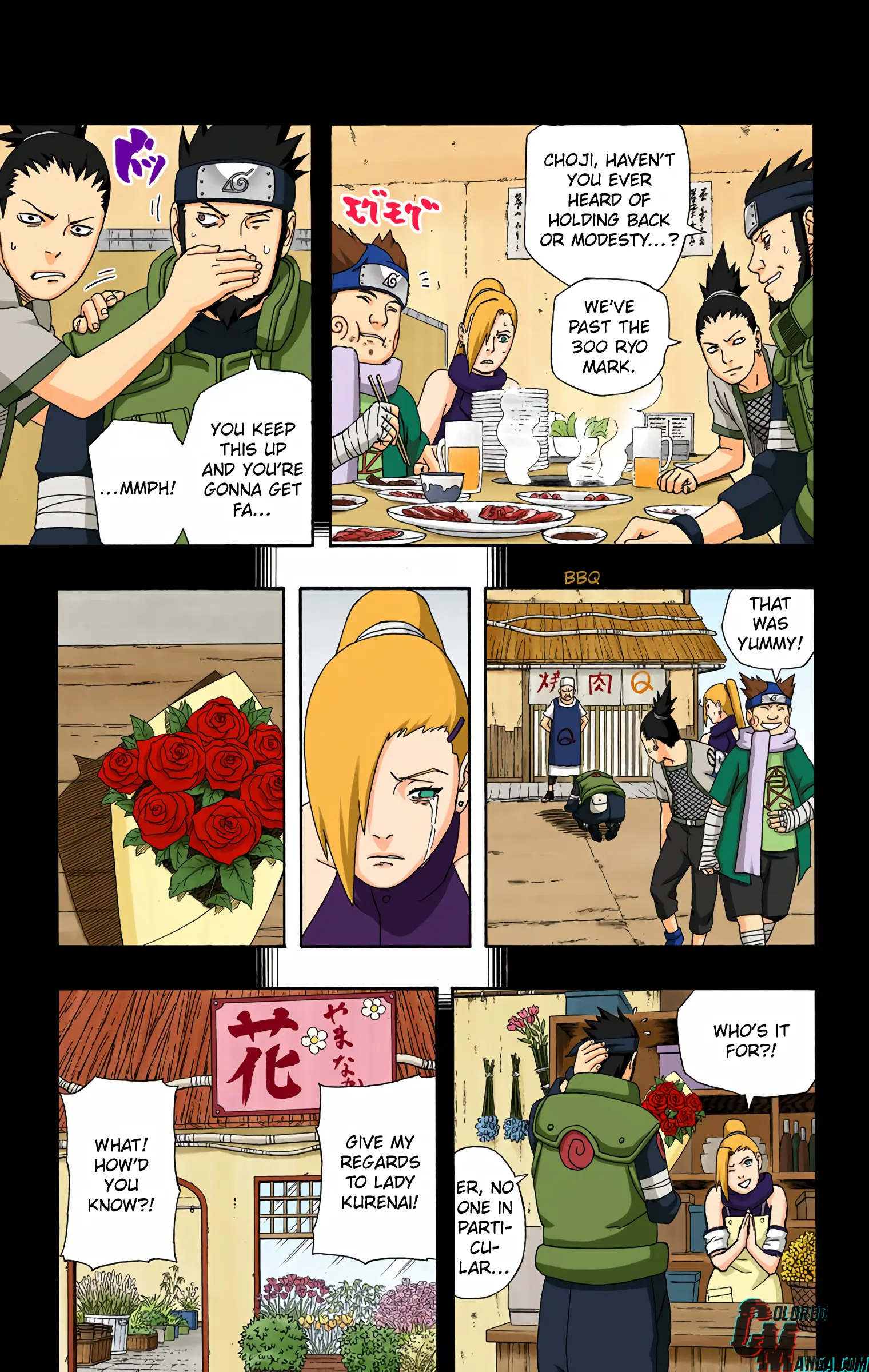 Naruto Colored Manga Online, chapter 328, page 11
