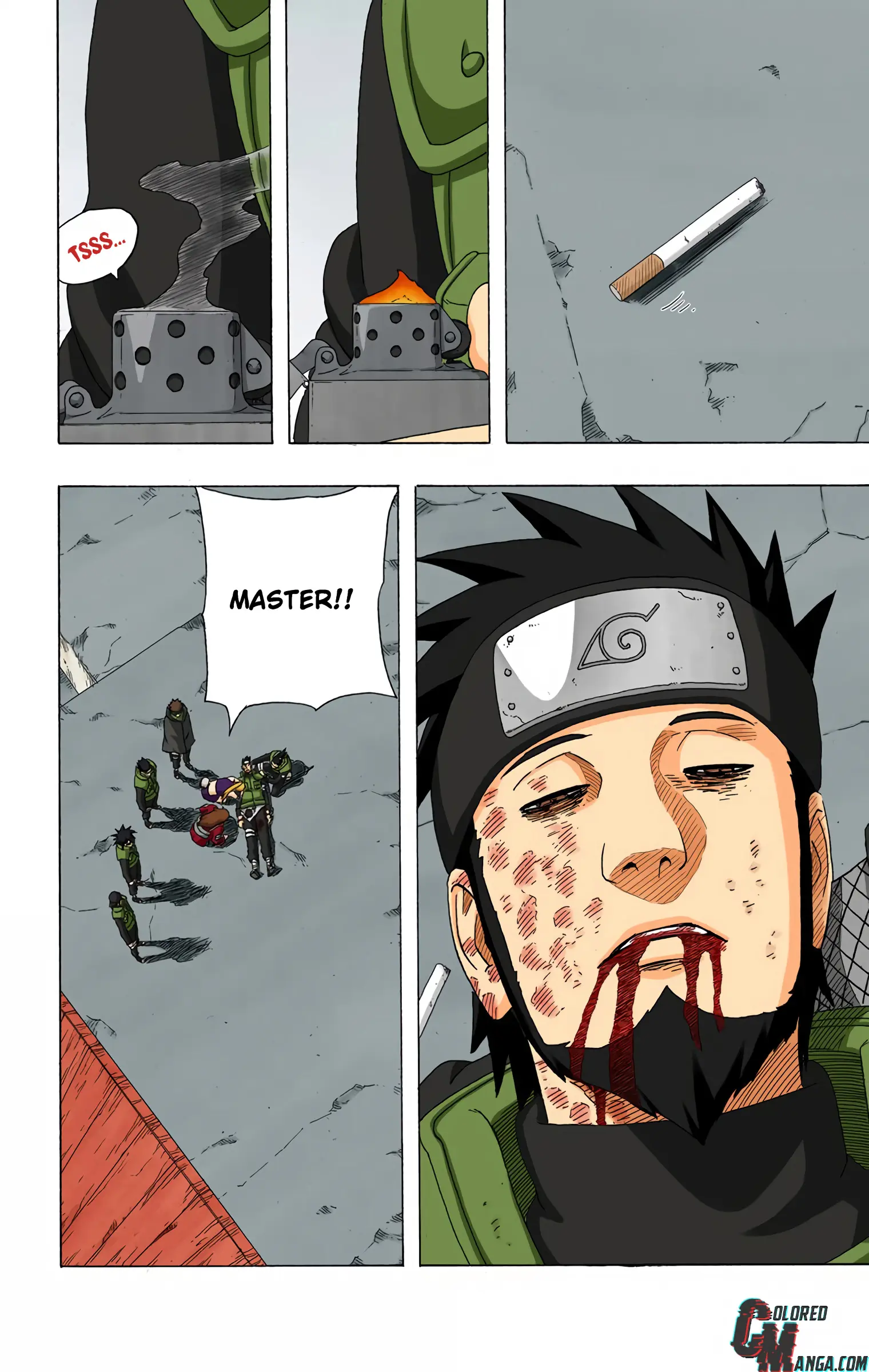 Naruto Colored Manga Online, chapter 328, page 14