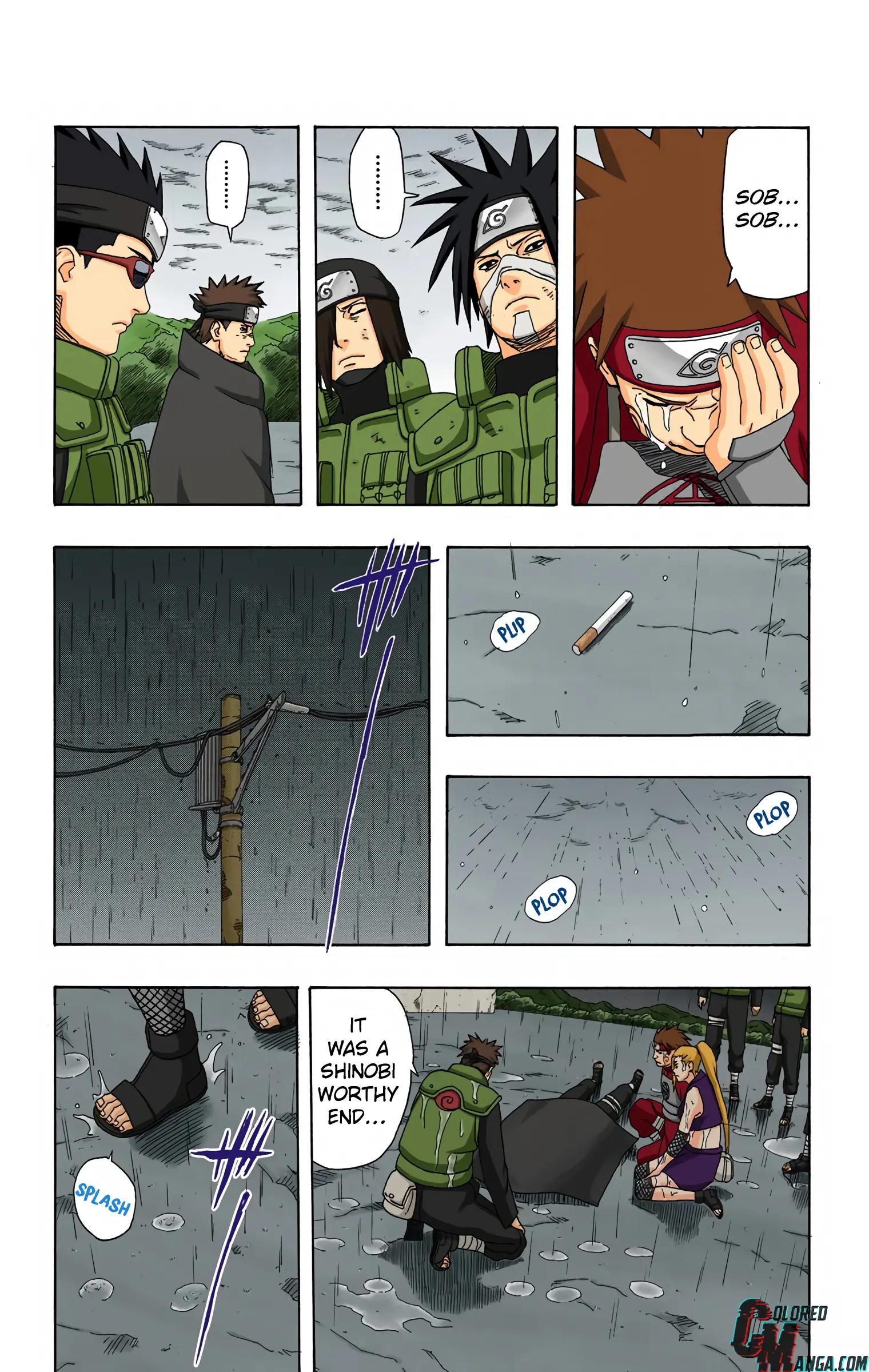Naruto Colored Manga Online, chapter 328, page 15