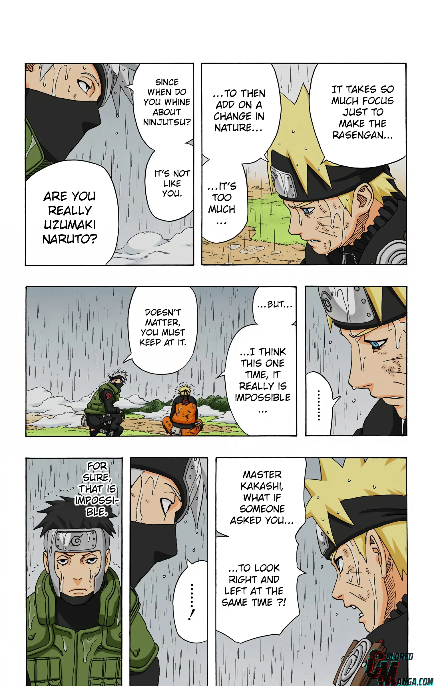 Naruto Colored Manga Online, chapter 329, page 5