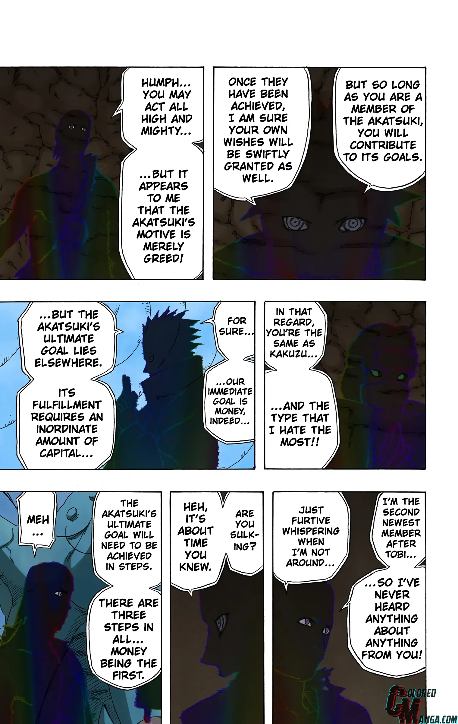 Naruto Colored Manga Online, chapter 329, page 10