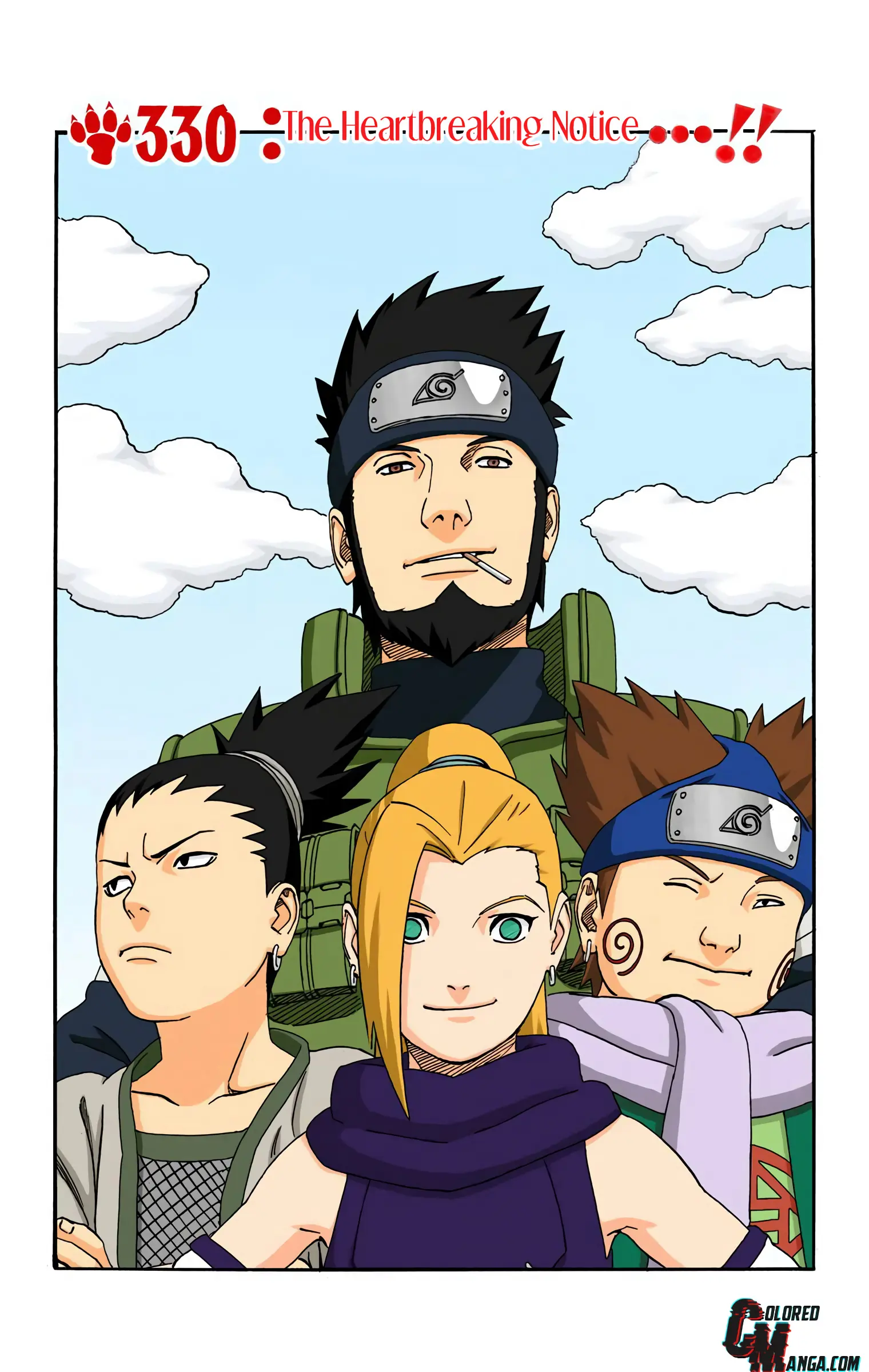Naruto Colored Manga Online, chapter 330, page 7