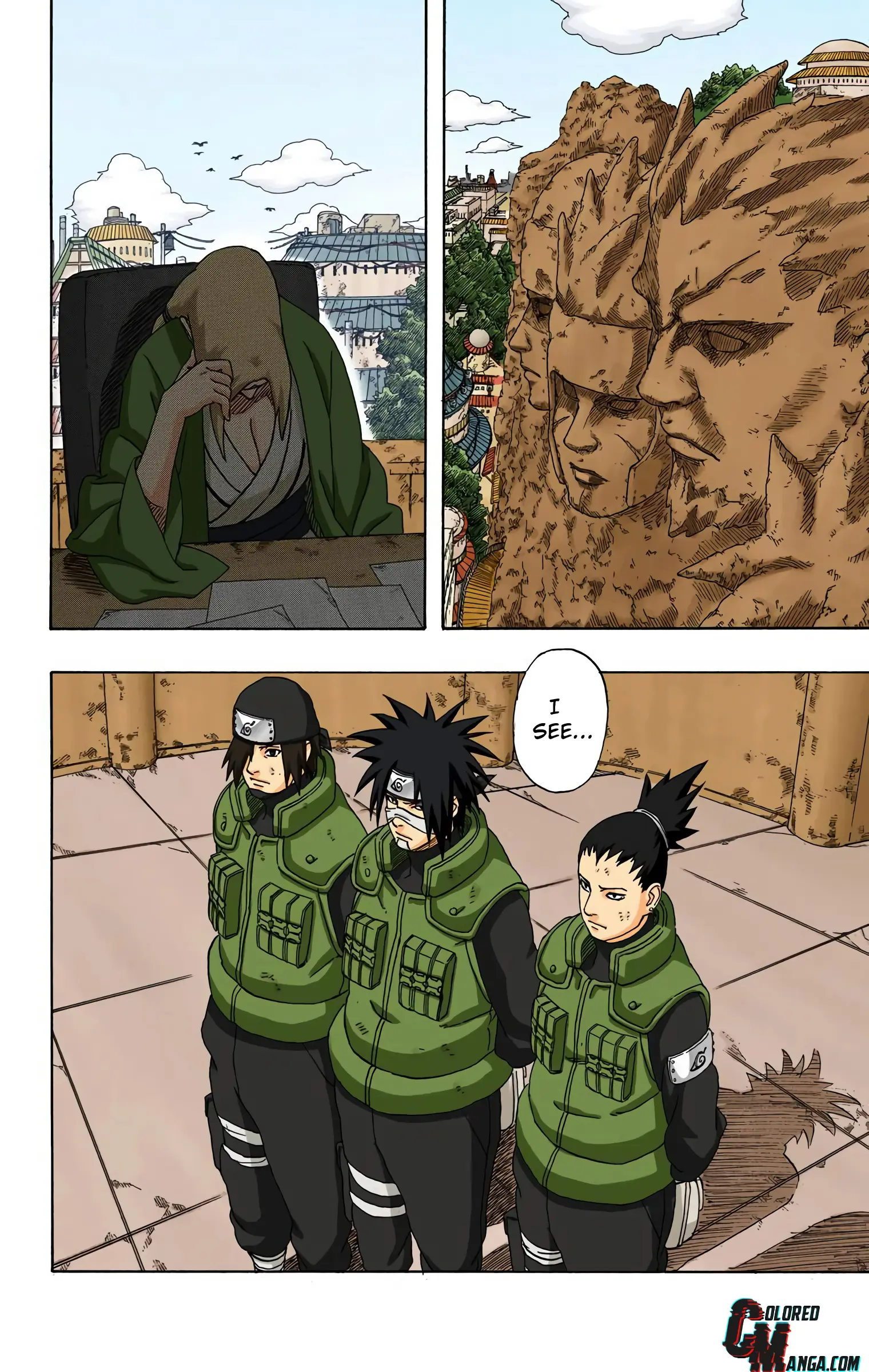 Naruto Colored Manga Online, chapter 330, page 8