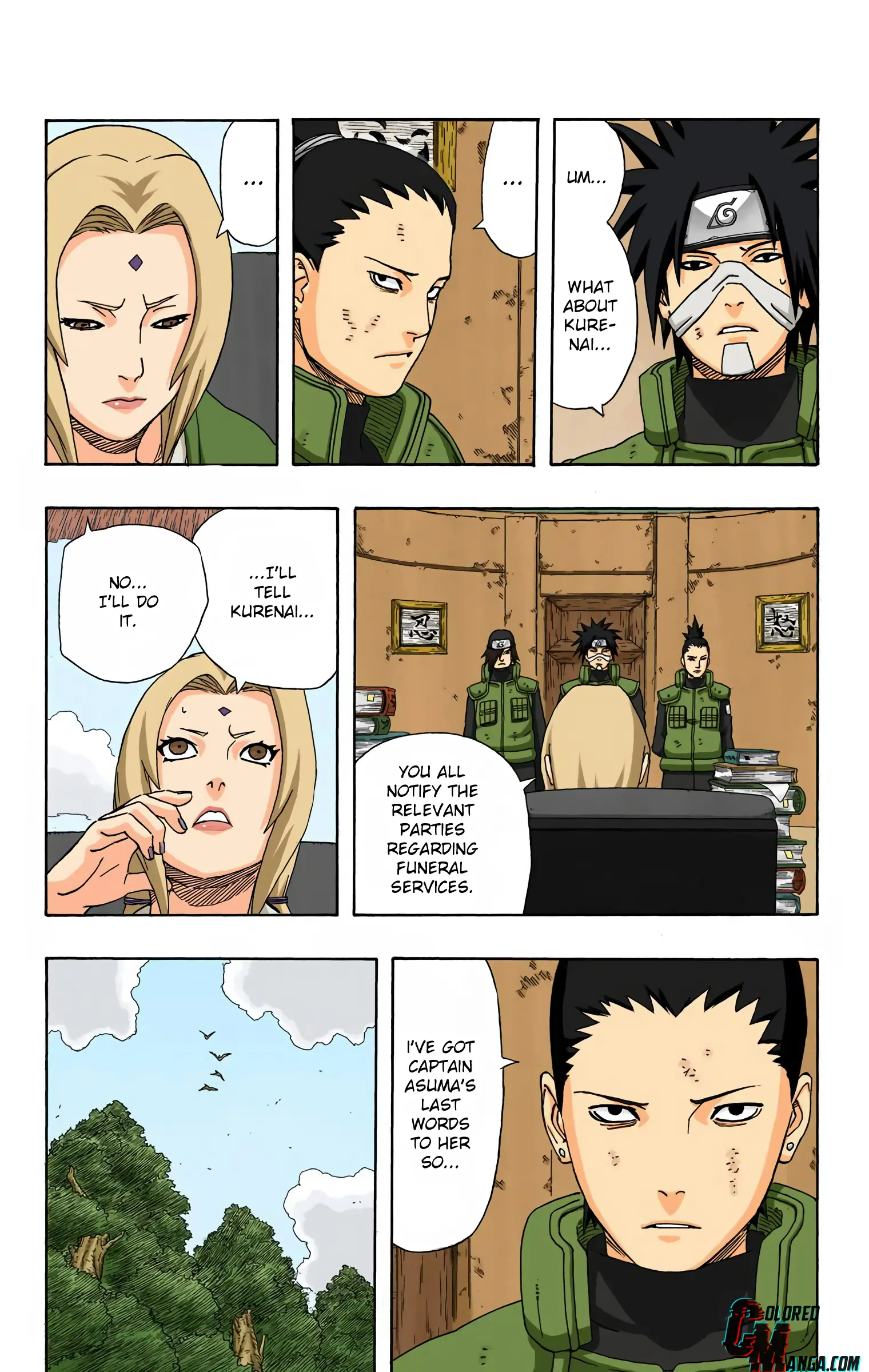 Naruto Colored Manga Online, chapter 330, page 9