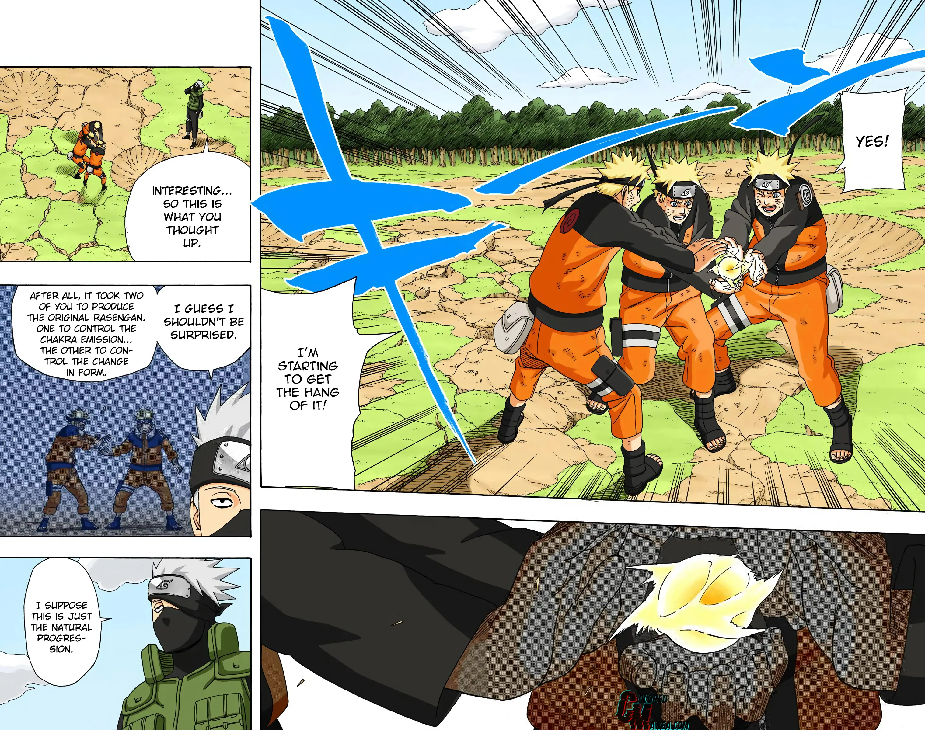 Naruto Colored Manga Online, chapter 330, page 10