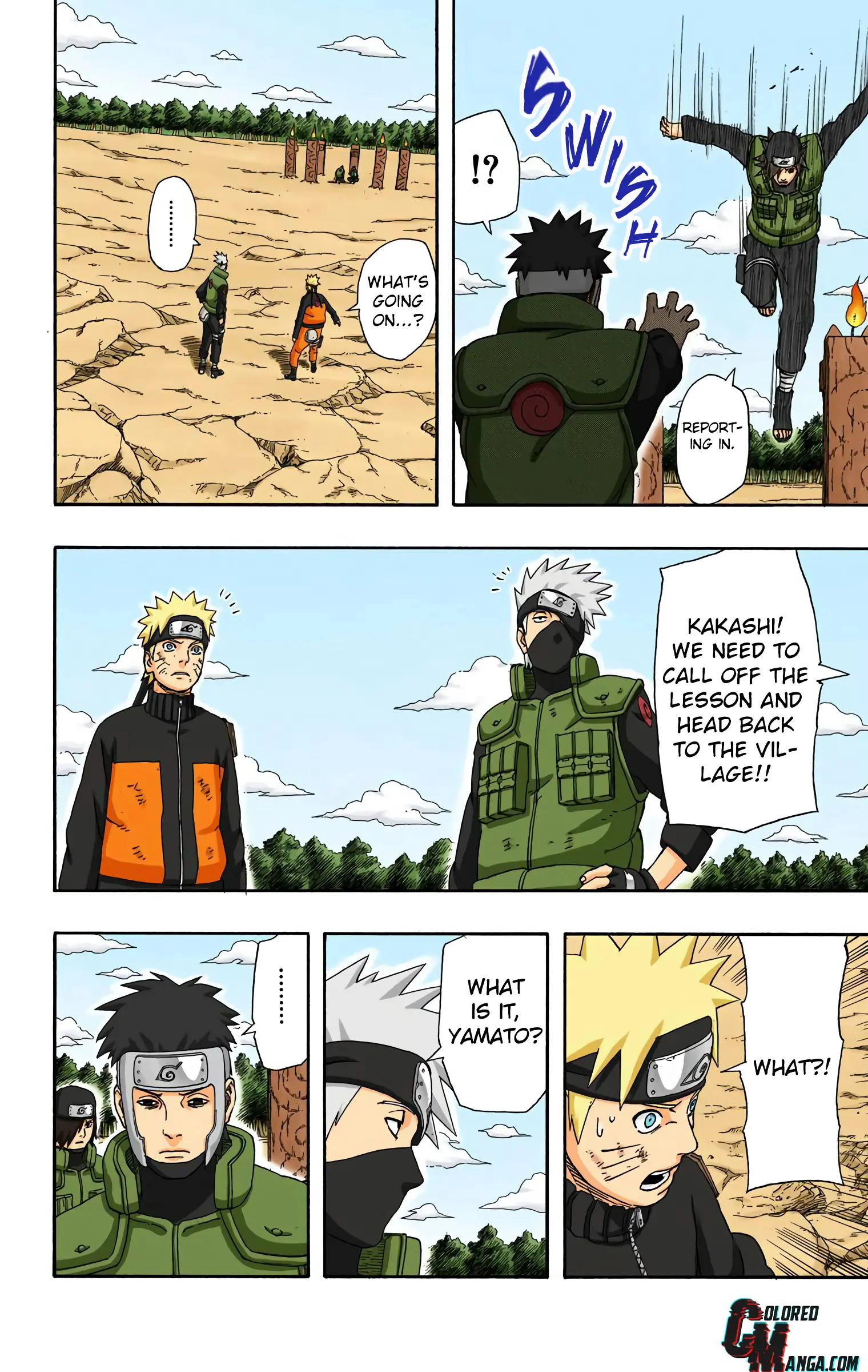 Naruto Colored Manga Online, chapter 330, page 13