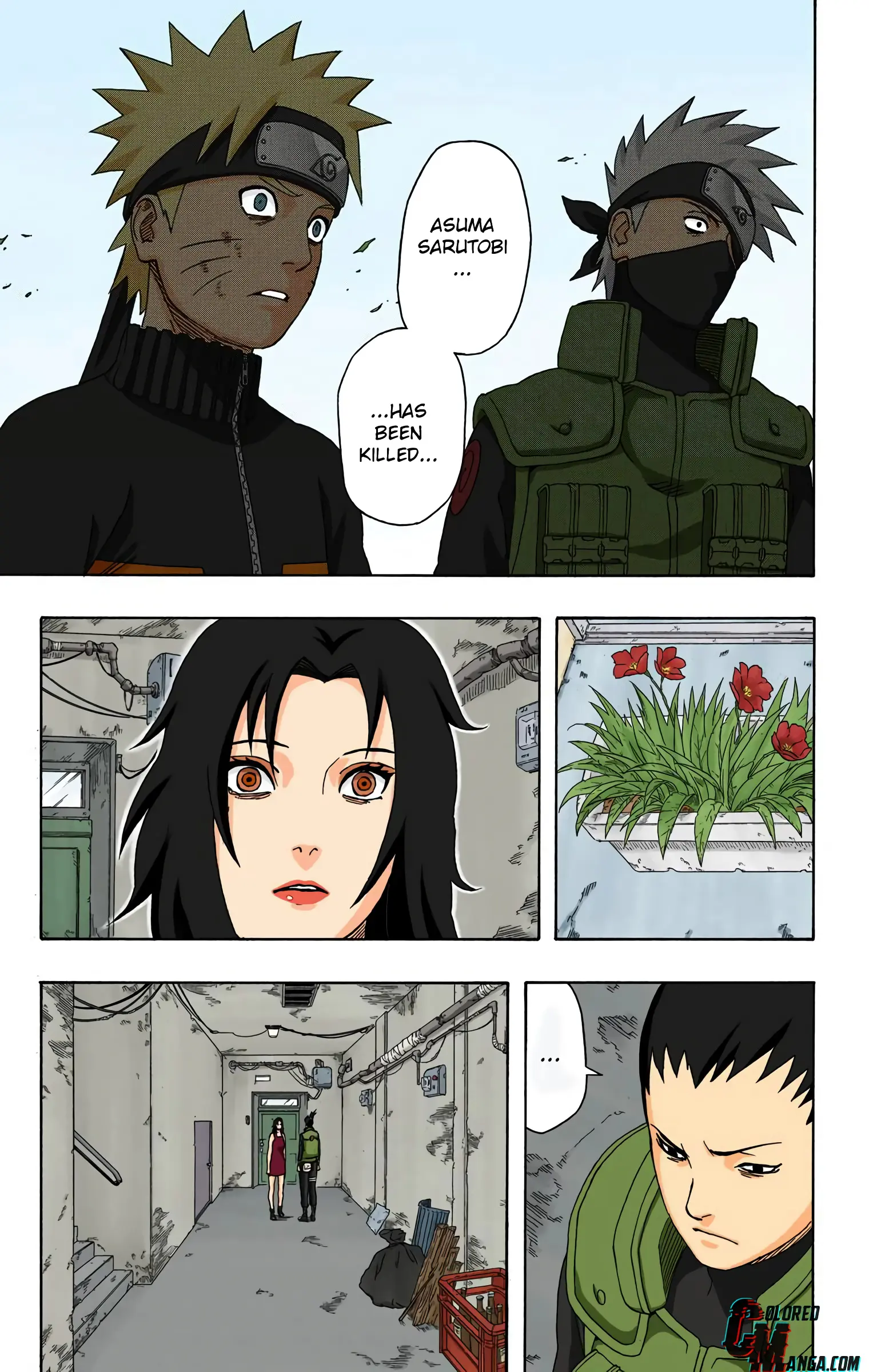 Naruto Colored Manga Online, chapter 330, page 14