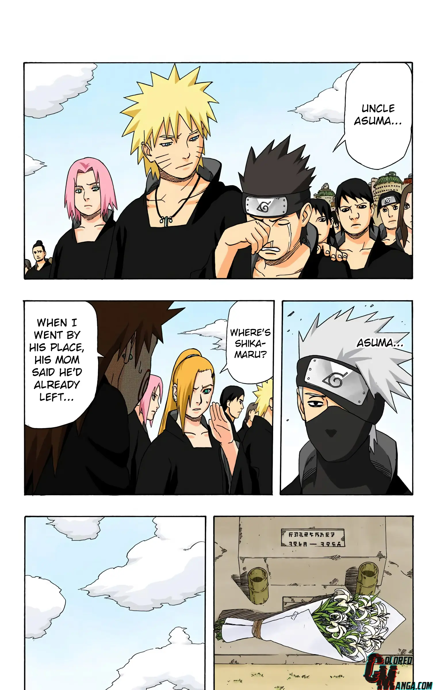 Naruto Colored Manga Online, chapter 330, page 16