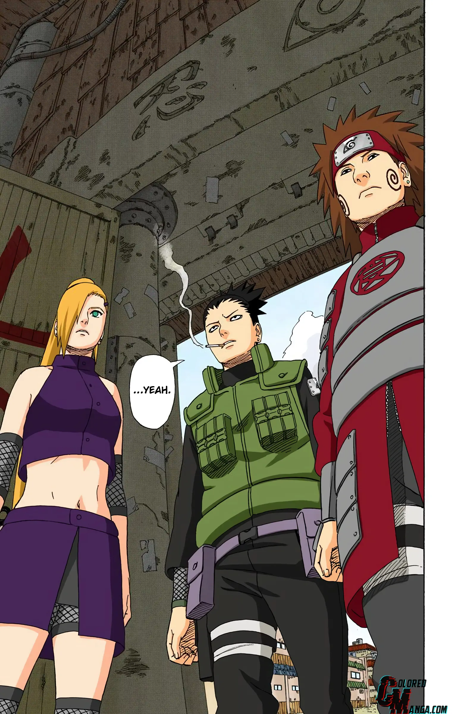 Naruto Colored Manga Online, chapter 330, page 22