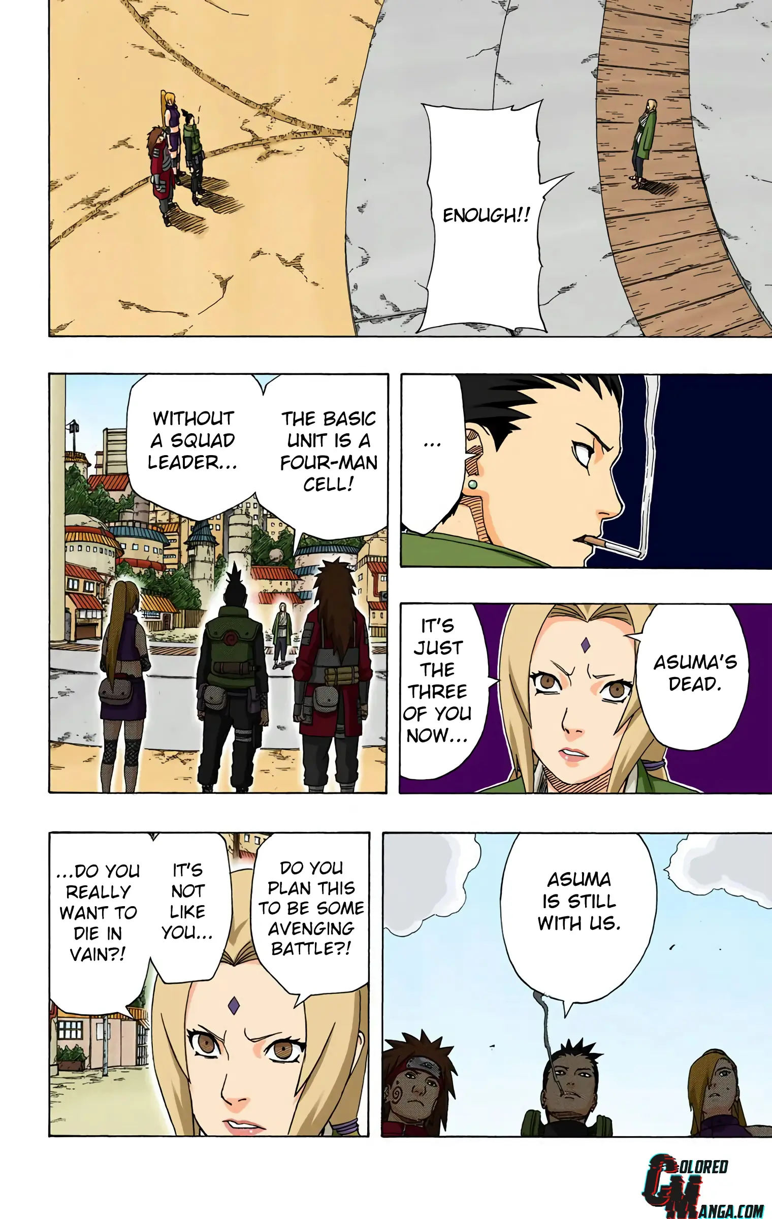 Naruto Colored Manga Online, chapter 331, page 4
