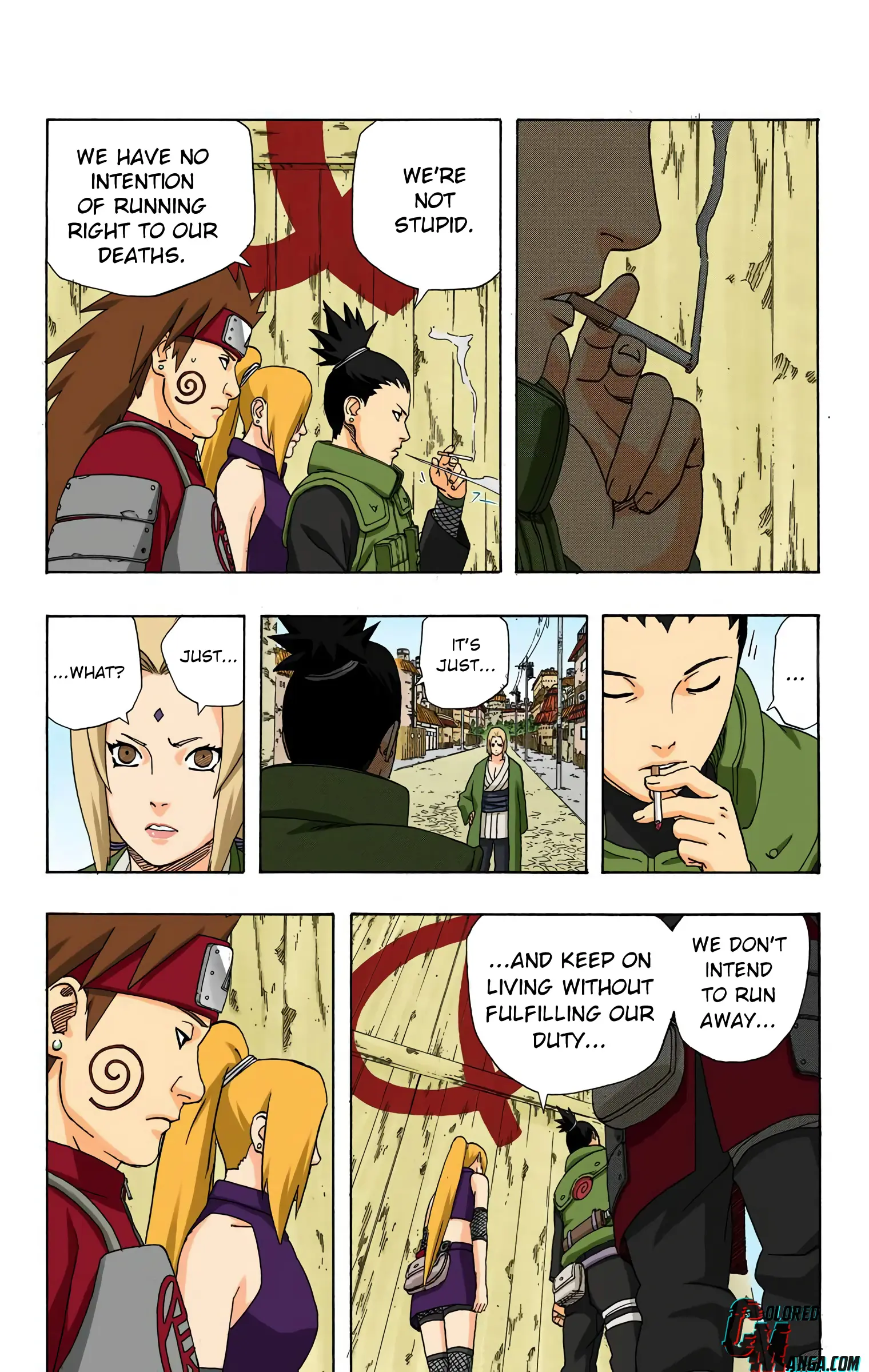 Naruto Colored Manga Online, chapter 331, page 5