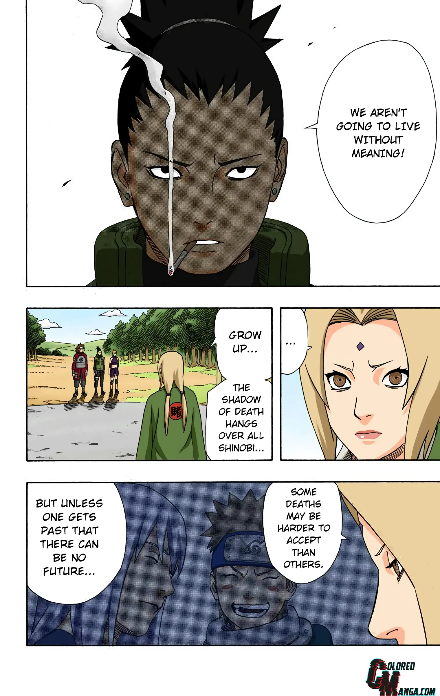 Naruto Colored Manga Online, chapter 331, page 6