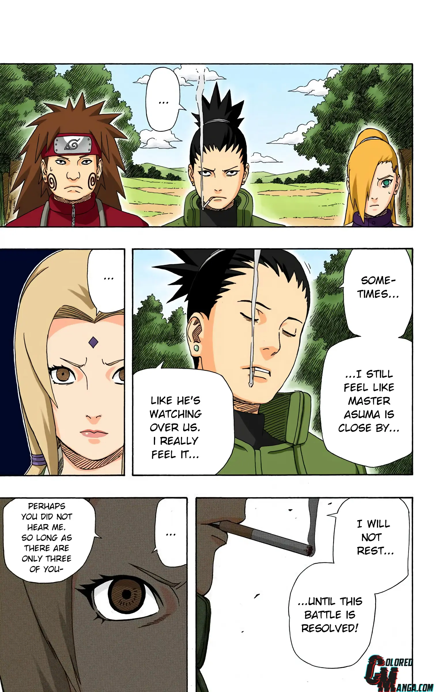Naruto Colored Manga Online, chapter 331, page 7