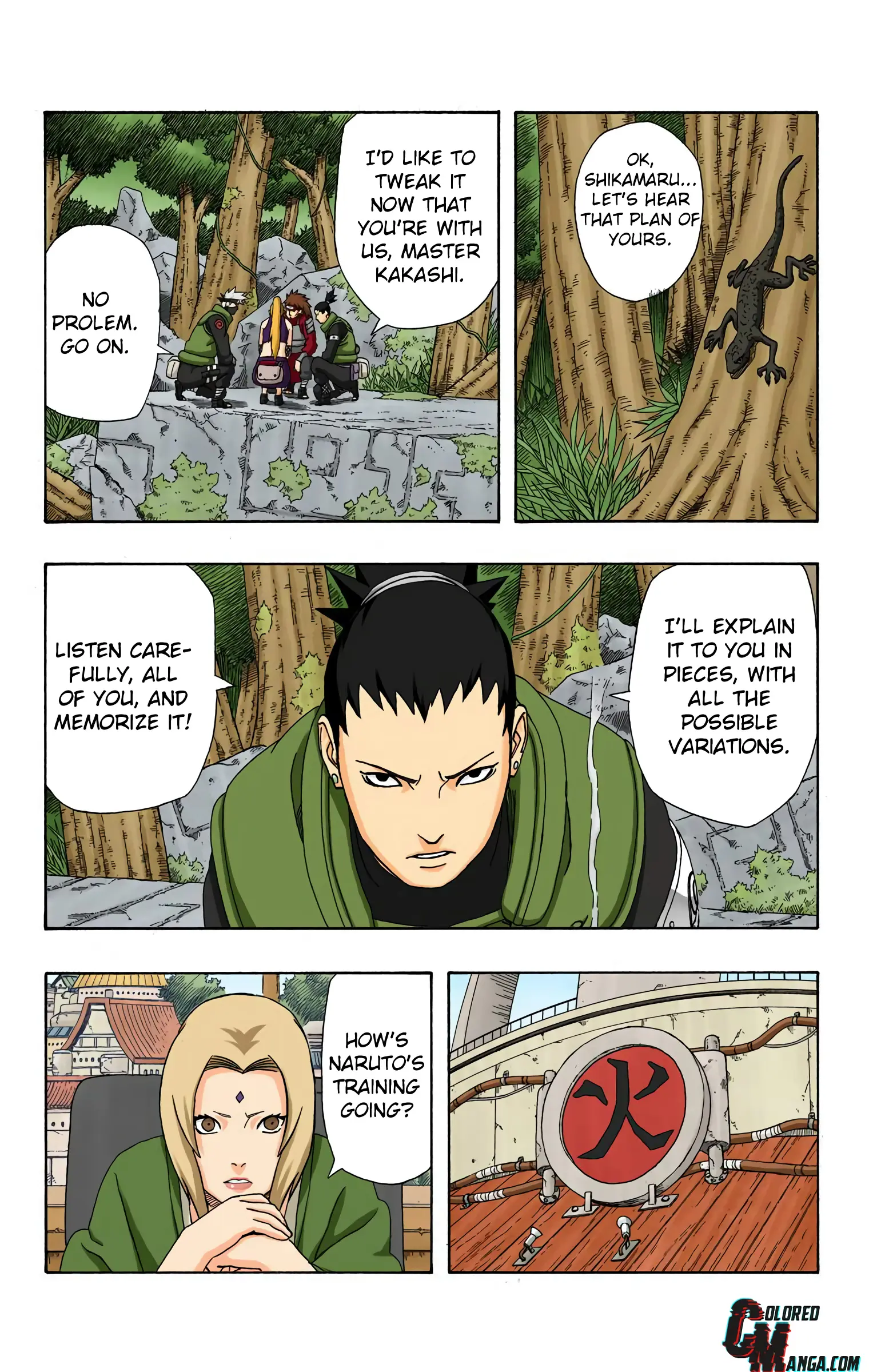 Naruto Colored Manga Online, chapter 331, page 15