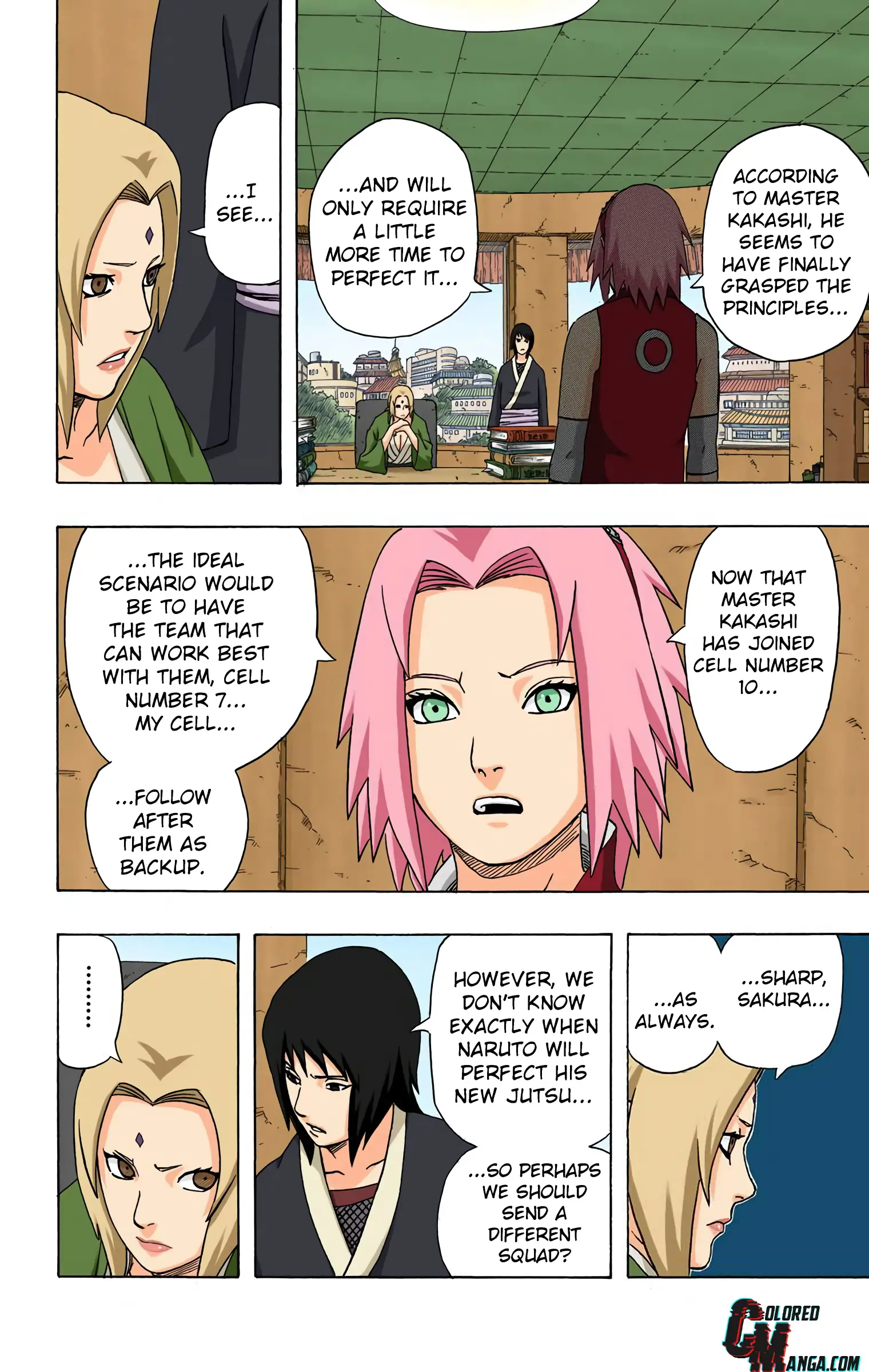Naruto Colored Manga Online, chapter 331, page 16