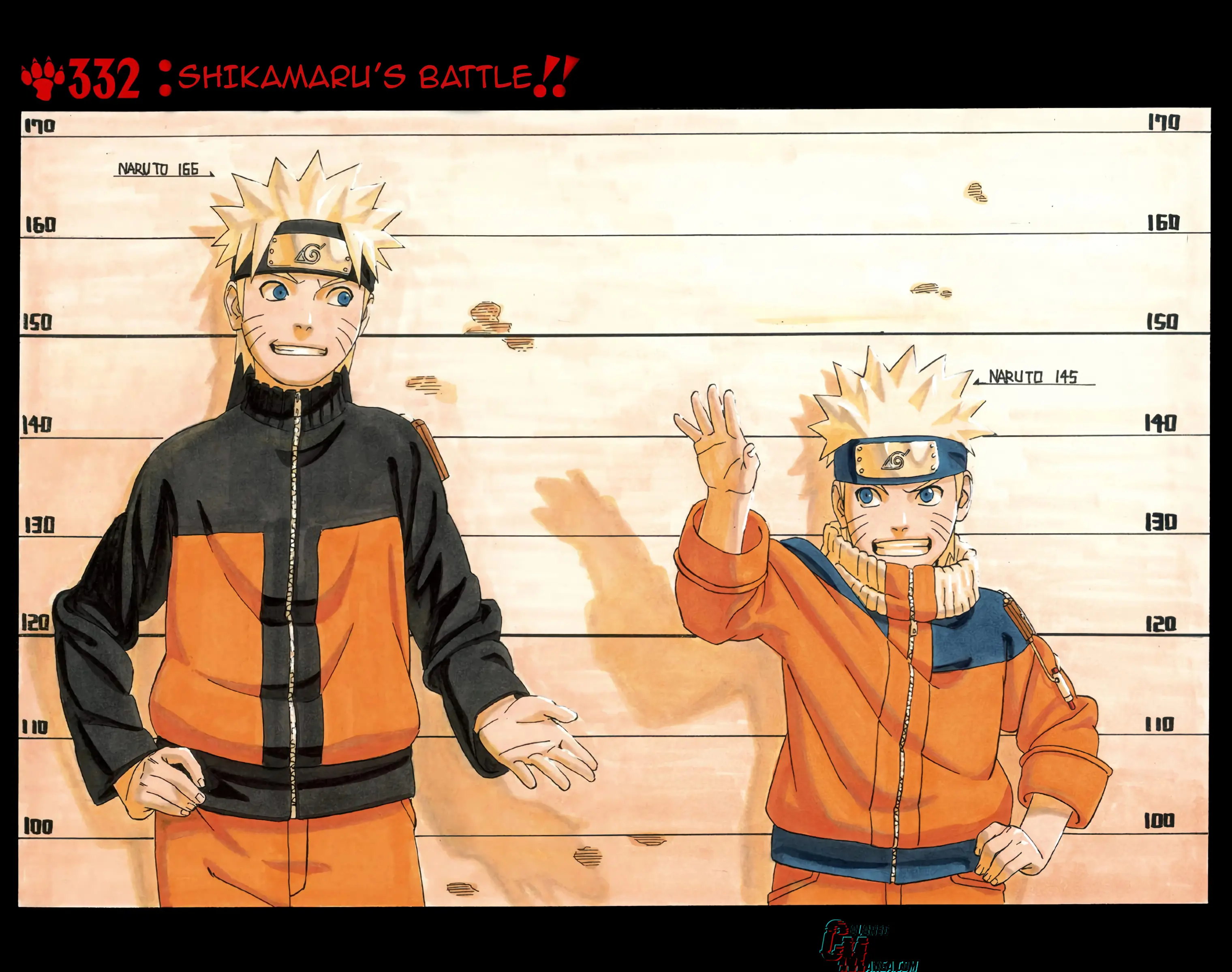 Naruto Colored Manga Online, chapter 332, page 1