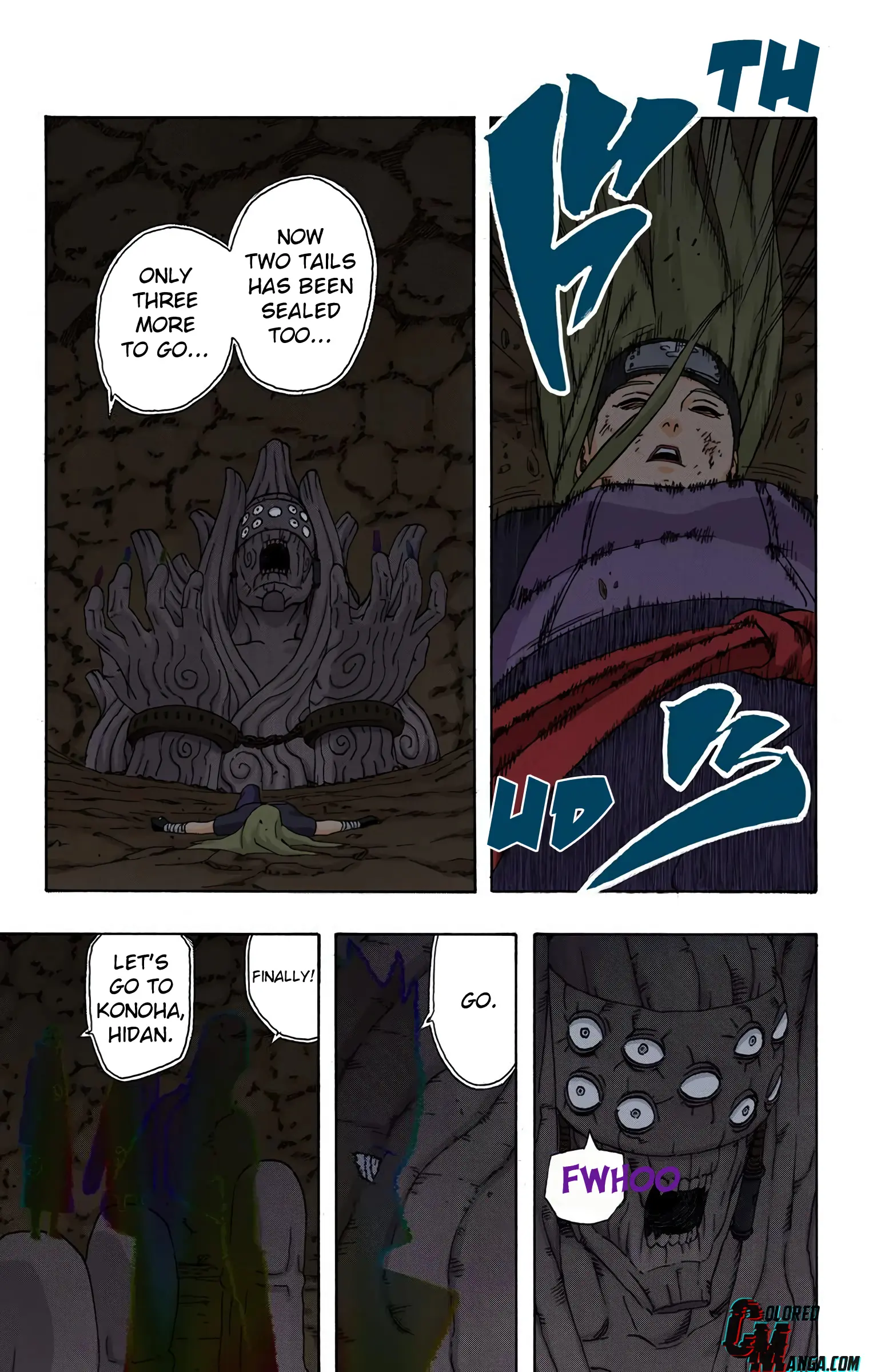 Naruto Colored Manga Online, chapter 332, page 5