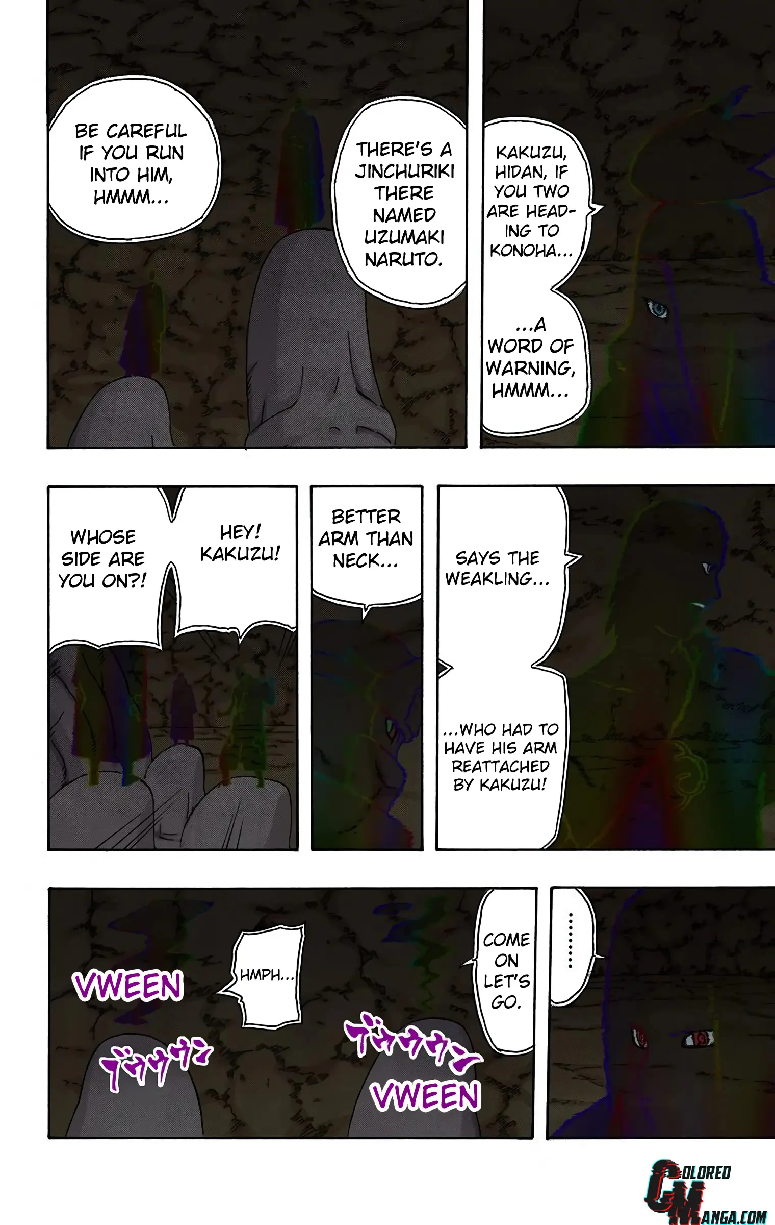 Naruto Colored Manga Online, chapter 332, page 6