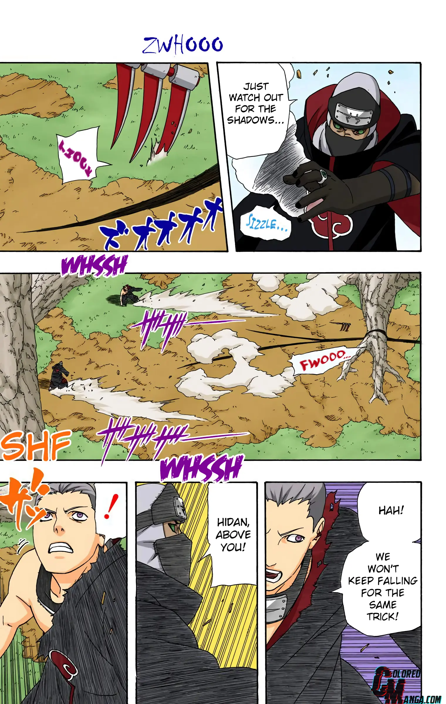 Naruto Colored Manga Online, chapter 332, page 13