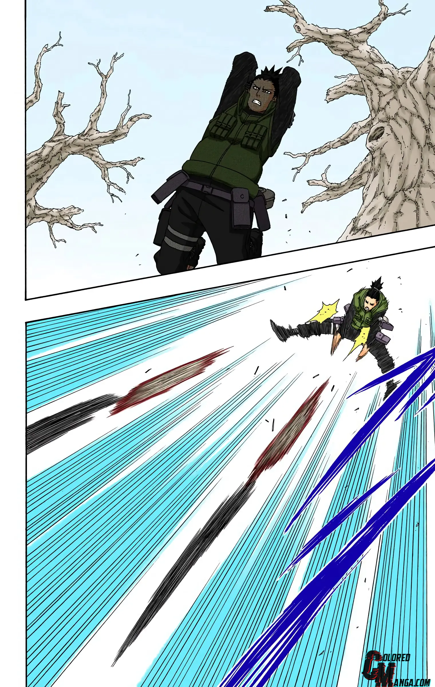 Naruto Colored Manga Online, chapter 332, page 14
