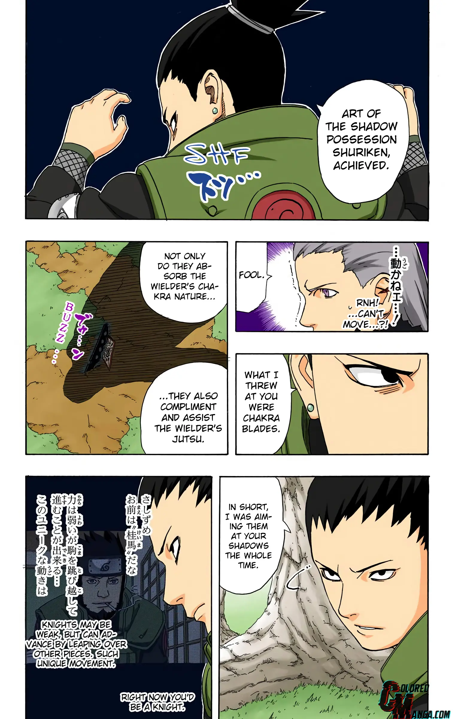 Naruto Colored Manga Online, chapter 332, page 17