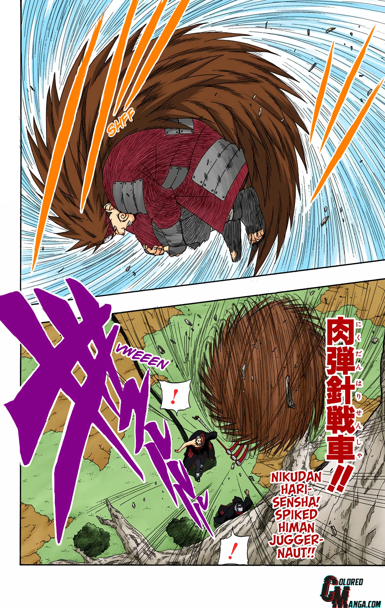 Naruto Colored Manga Online, chapter 333, page 8