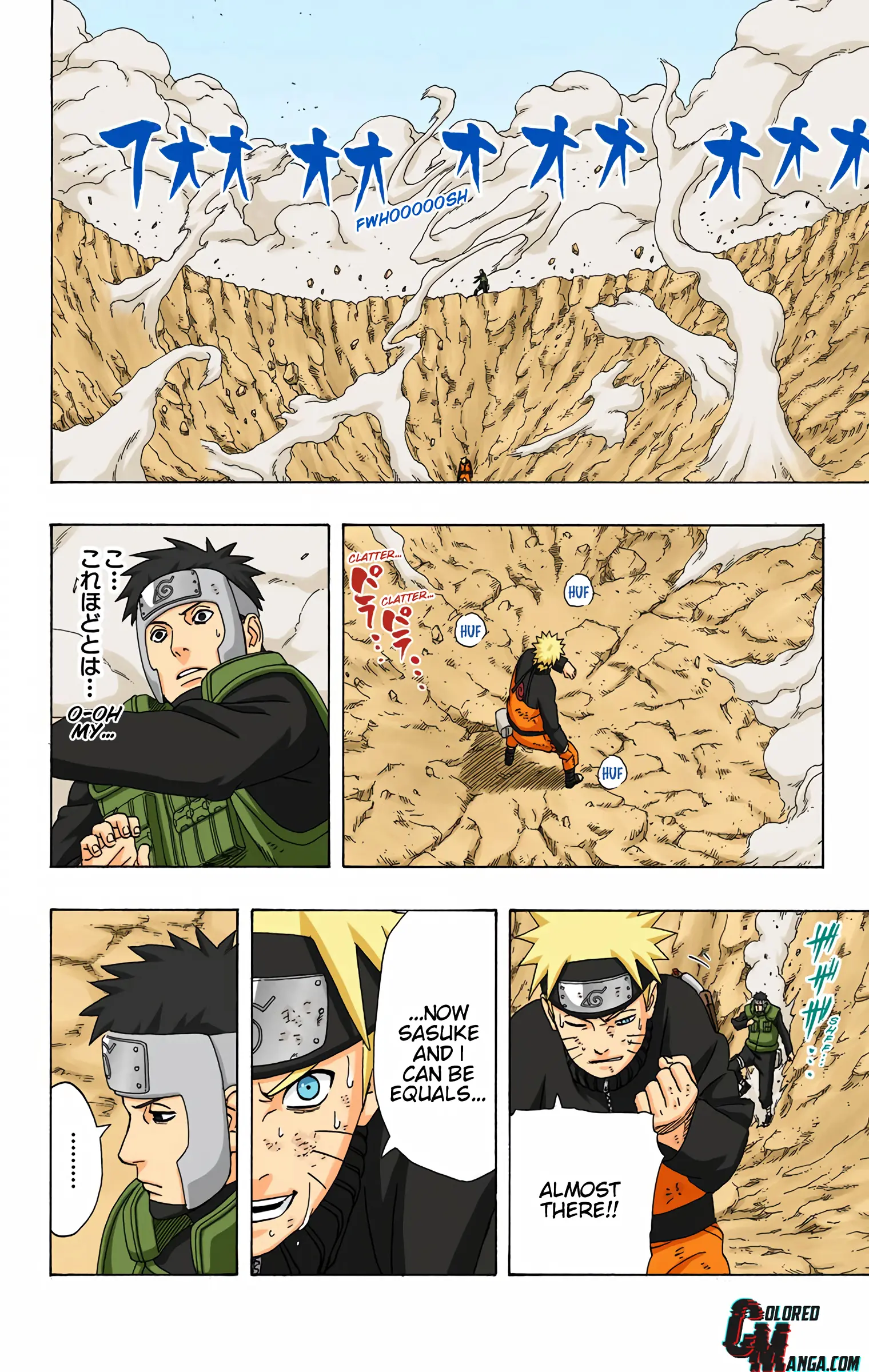 Naruto Colored Manga Online, chapter 333, page 10