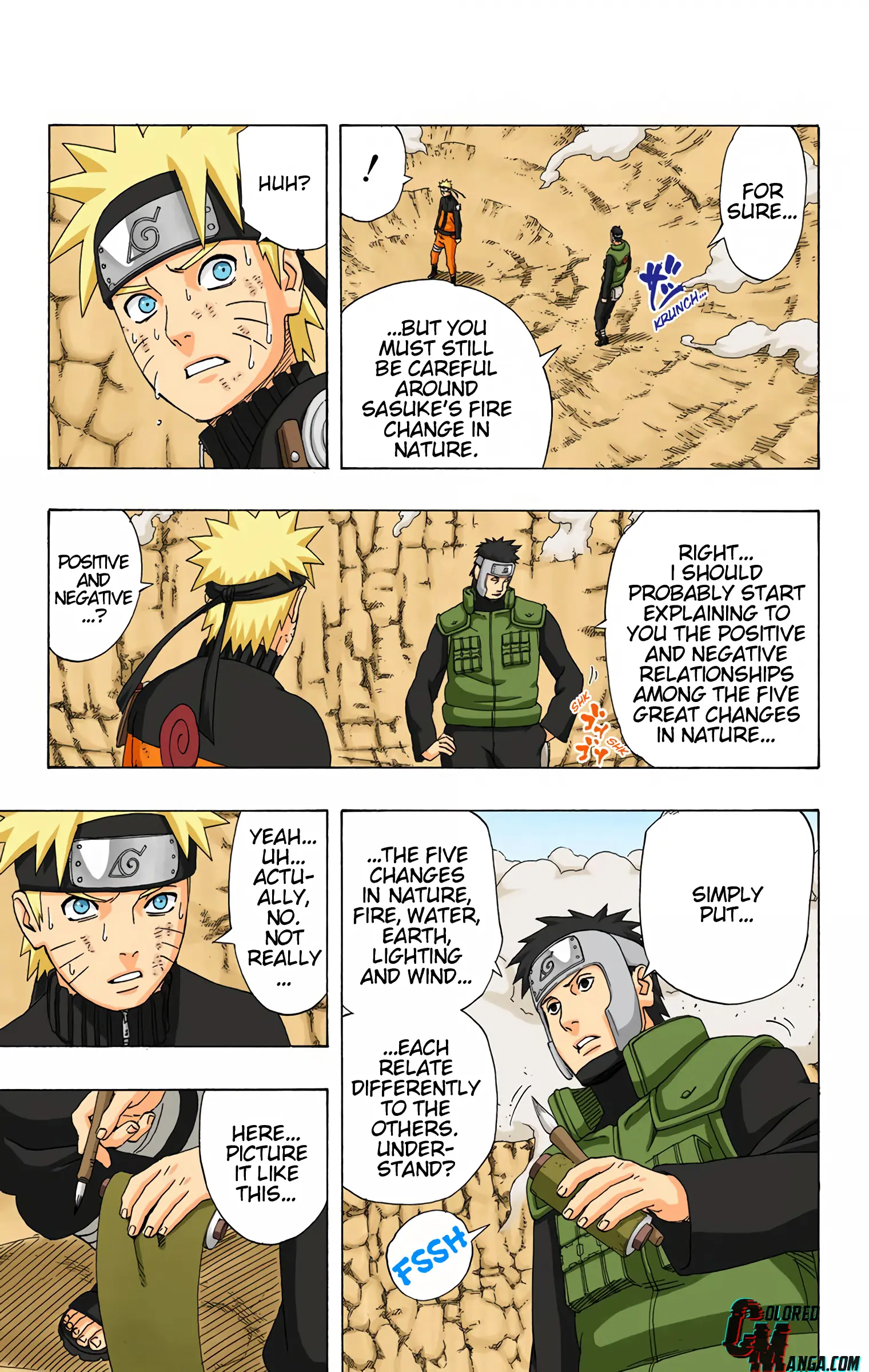 Naruto Colored Manga Online, chapter 333, page 11