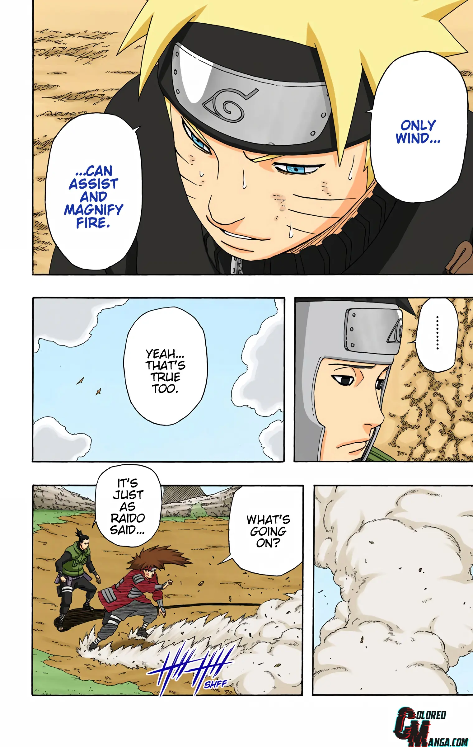 Naruto Colored Manga Online, chapter 333, page 14