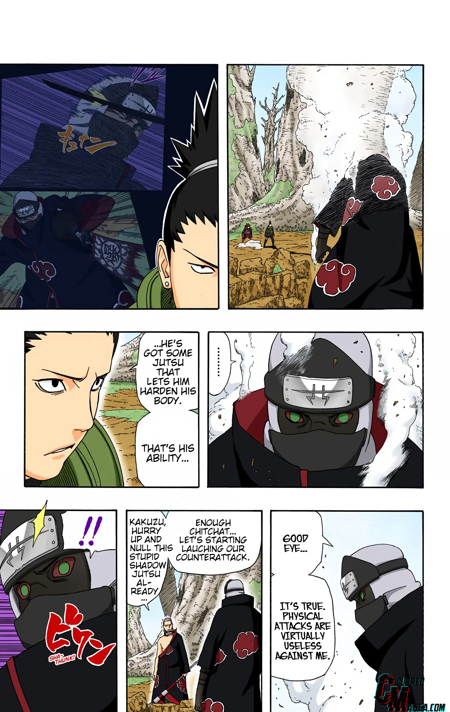 Naruto Colored Manga Online, chapter 333, page 15