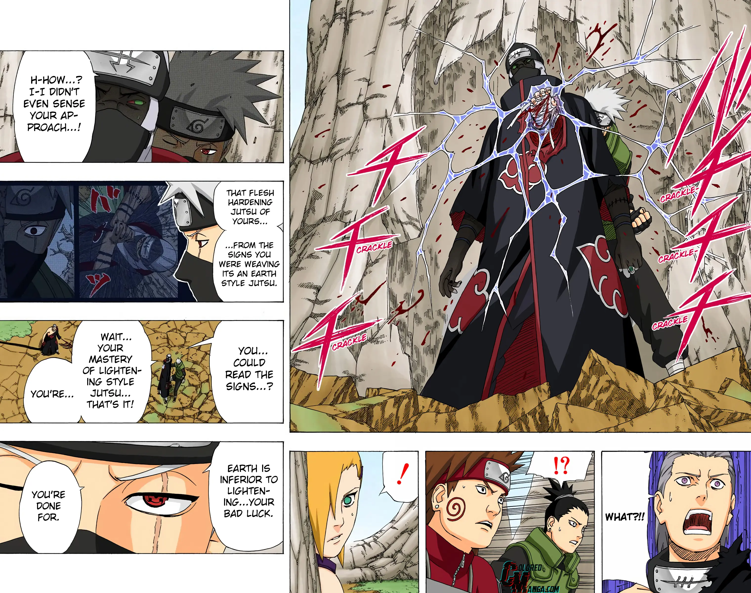 Naruto Colored Manga Online, chapter 333, page 16